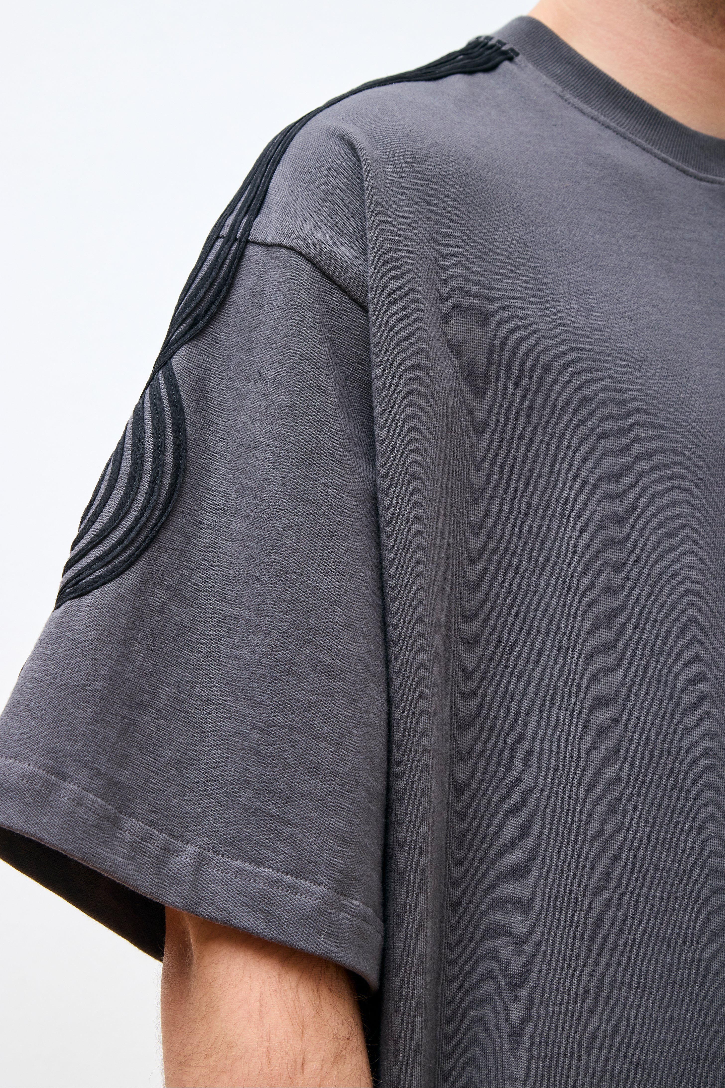 Gym Tee Washed Black