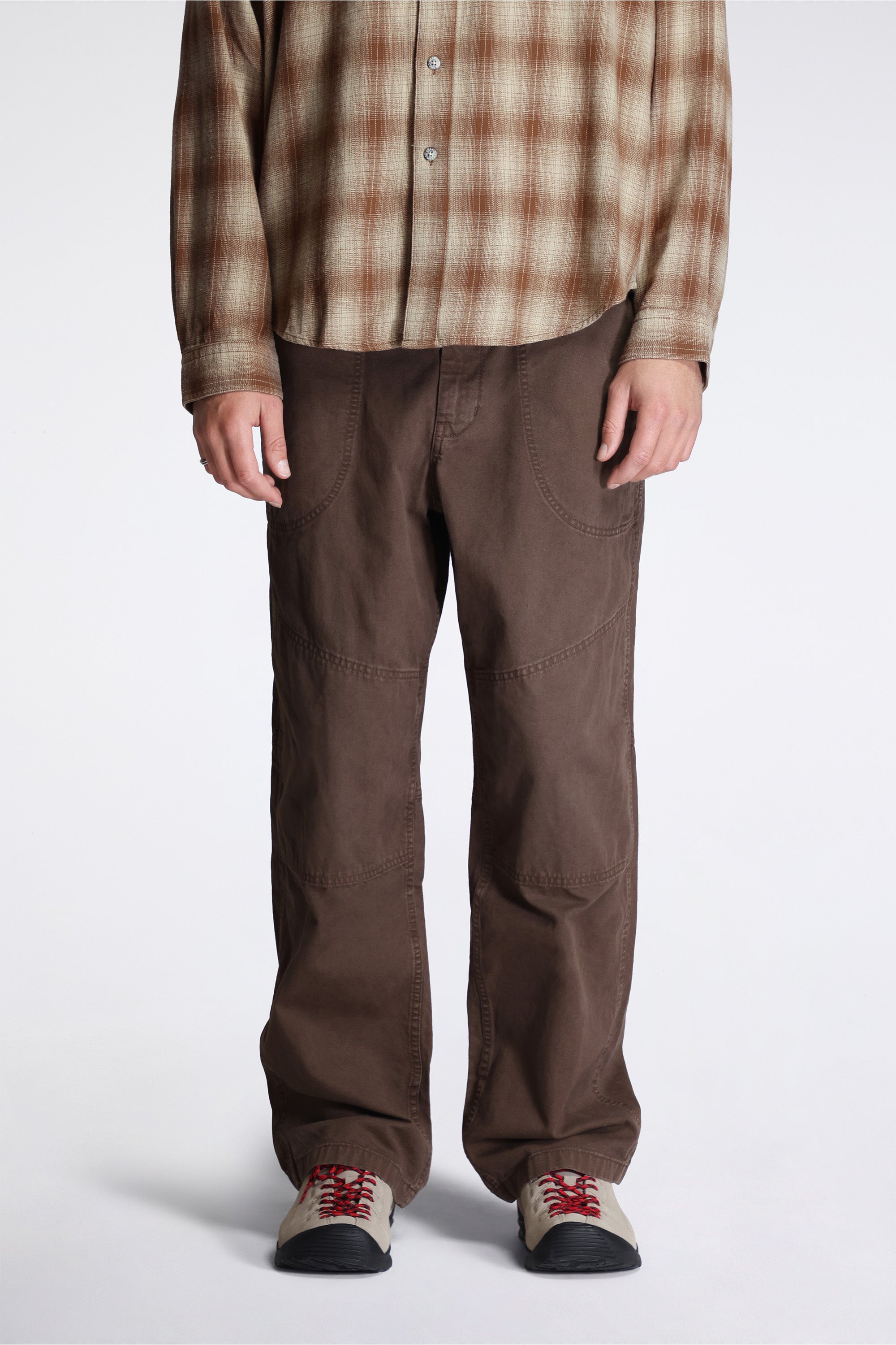 Hemp Canvas Double Knee Pant Desert Palm Pigment