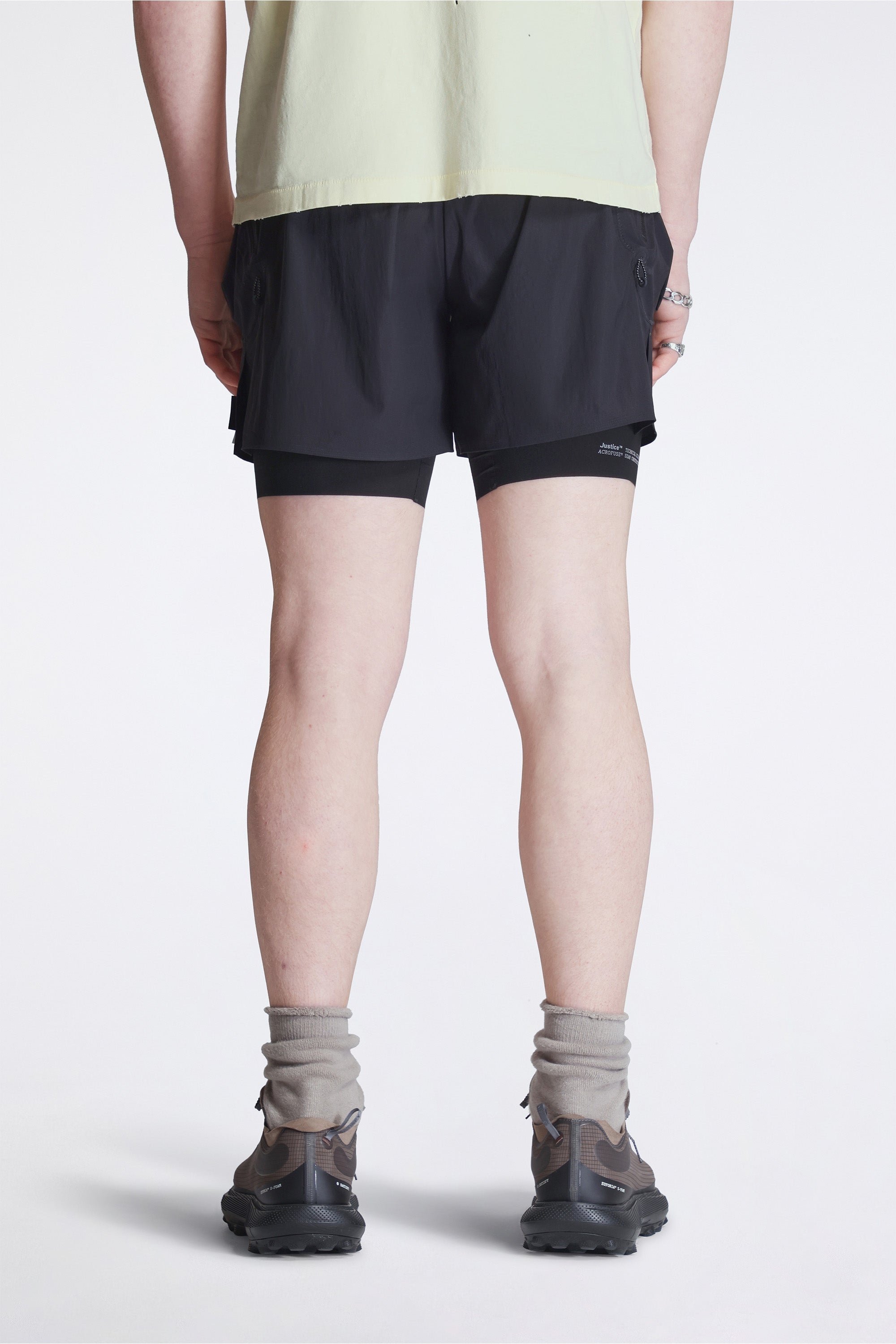 Rippy Cordura 5 Trail Shorts Black