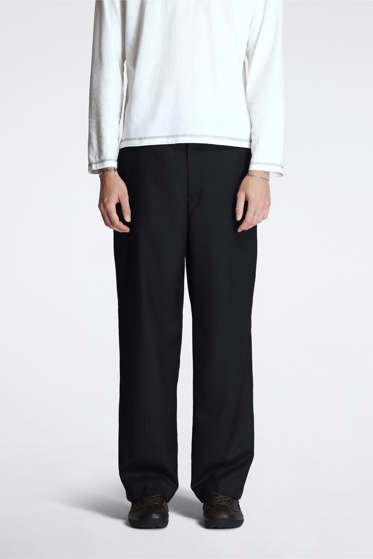 Another Suit Pants 2.0 Black Pinstripe