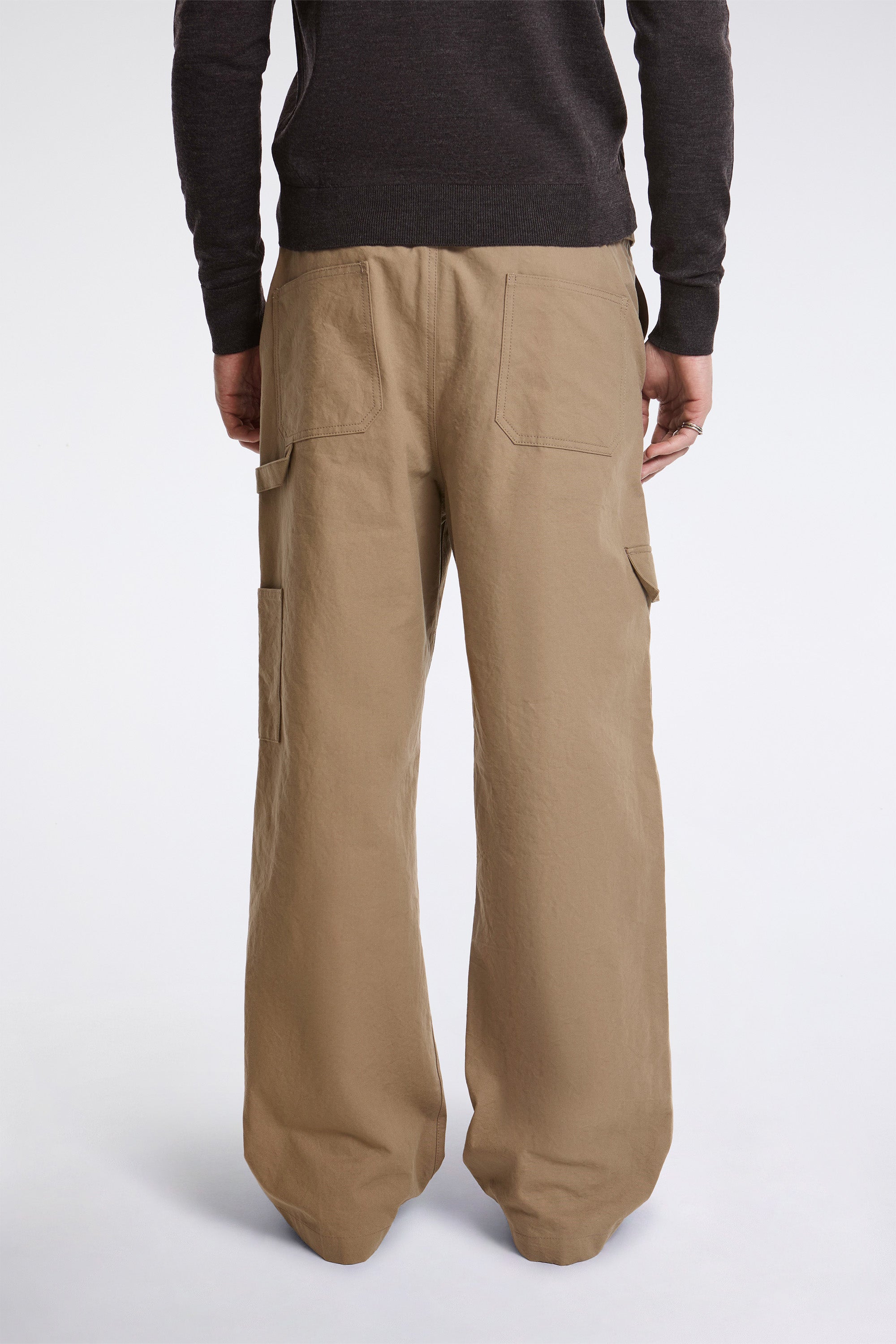Men's Pocket Work Trousers Khaki