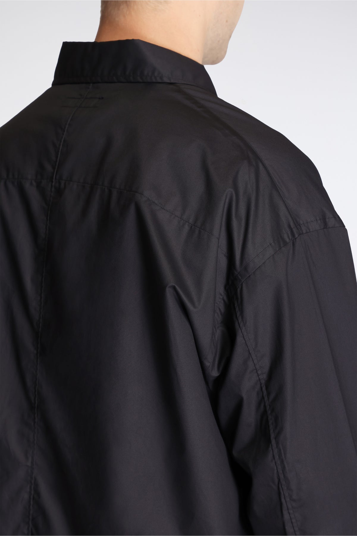 Technical Zip Shirt Black