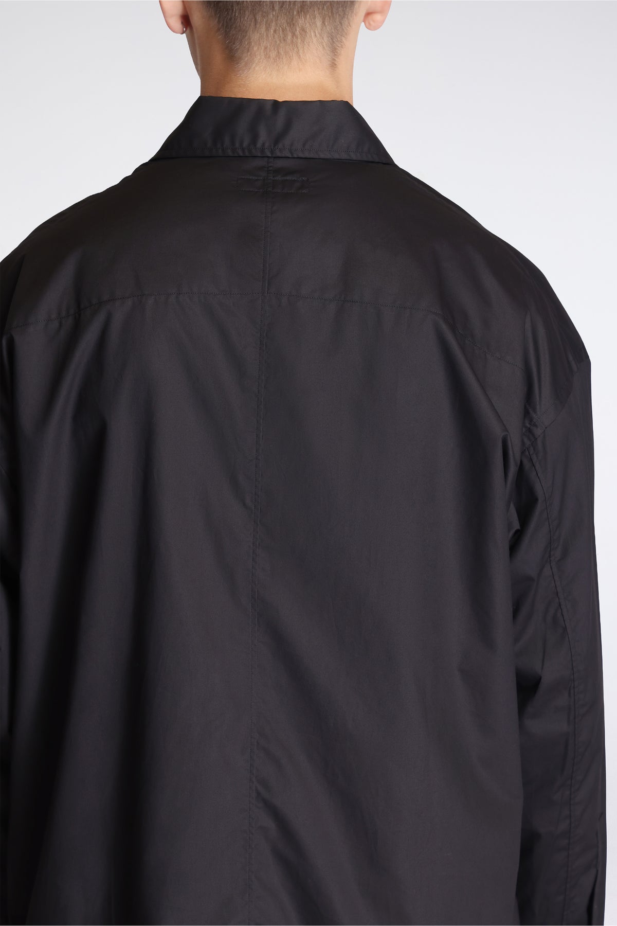 Technical Zip Shirt Black