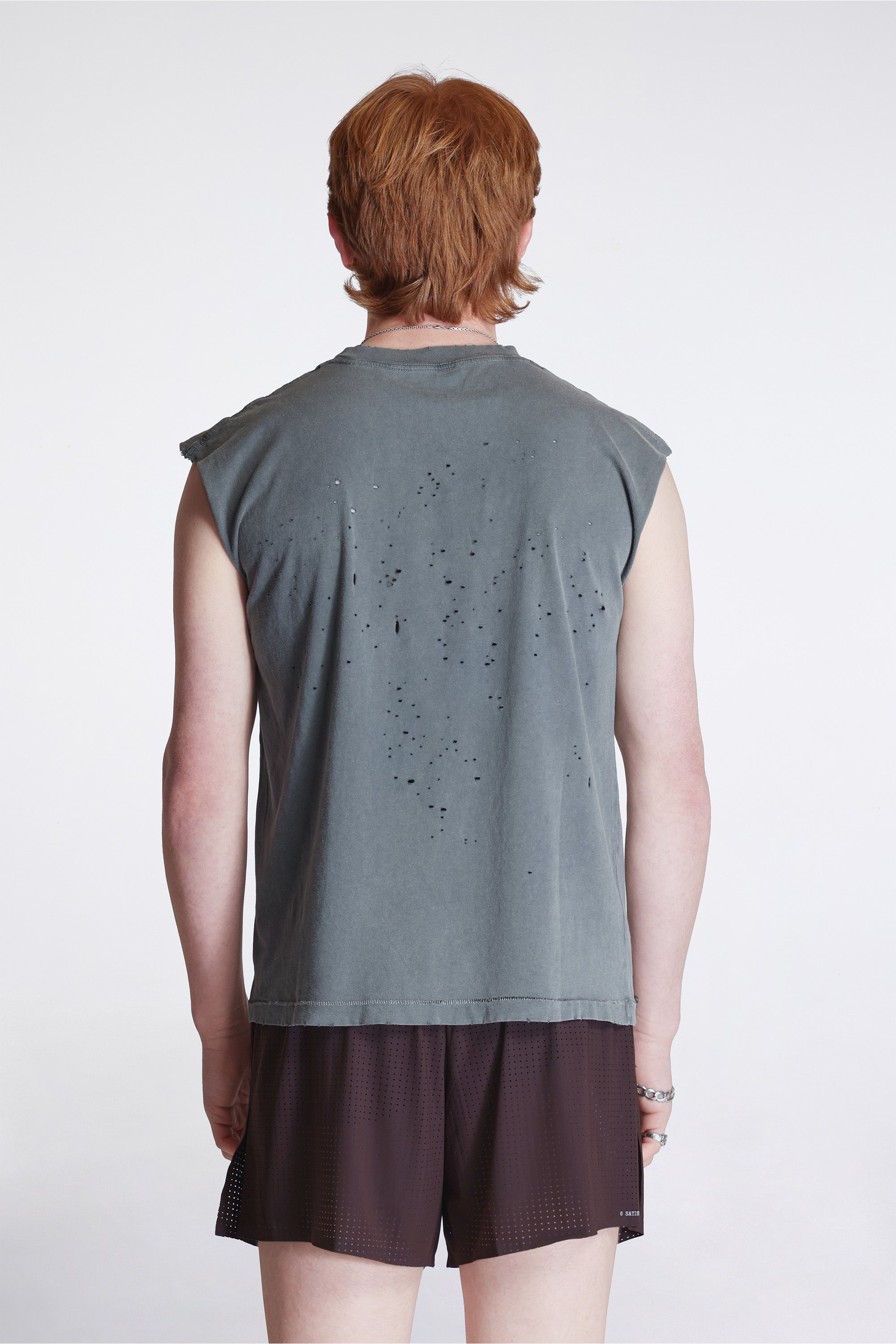 Mothtech Muscle Tee Faded Black