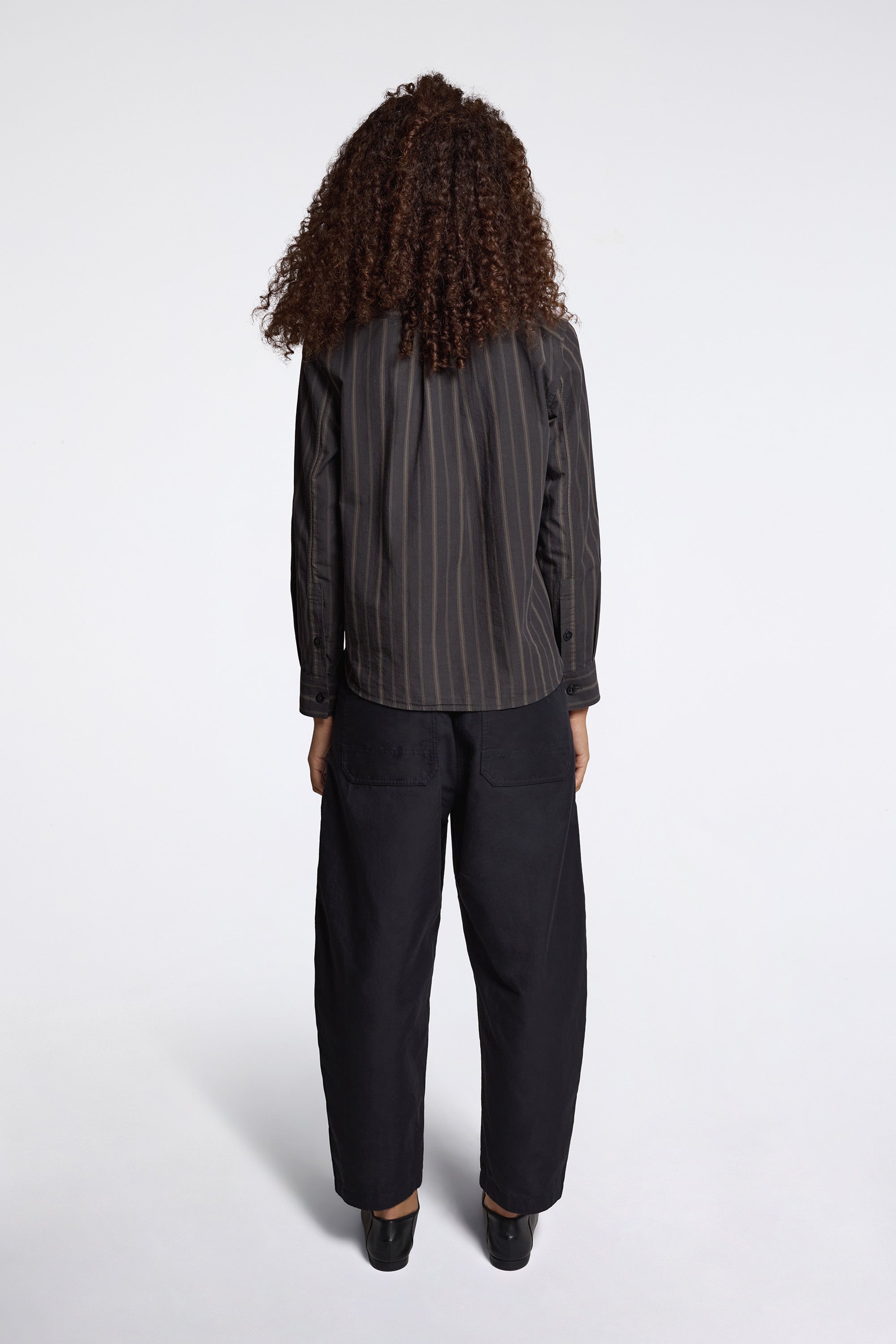 MHL Simple Shirt Off Black / Khaki