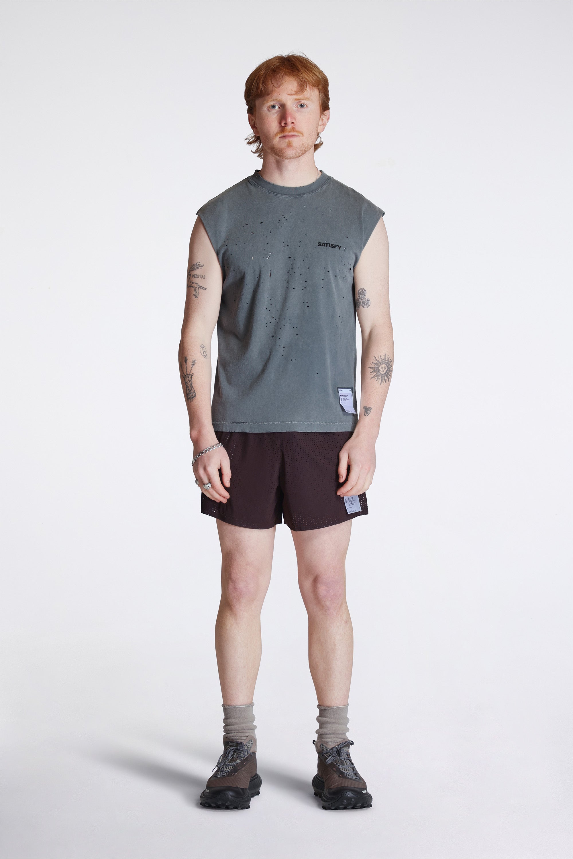 Mothtech Muscle Tee Faded Black
