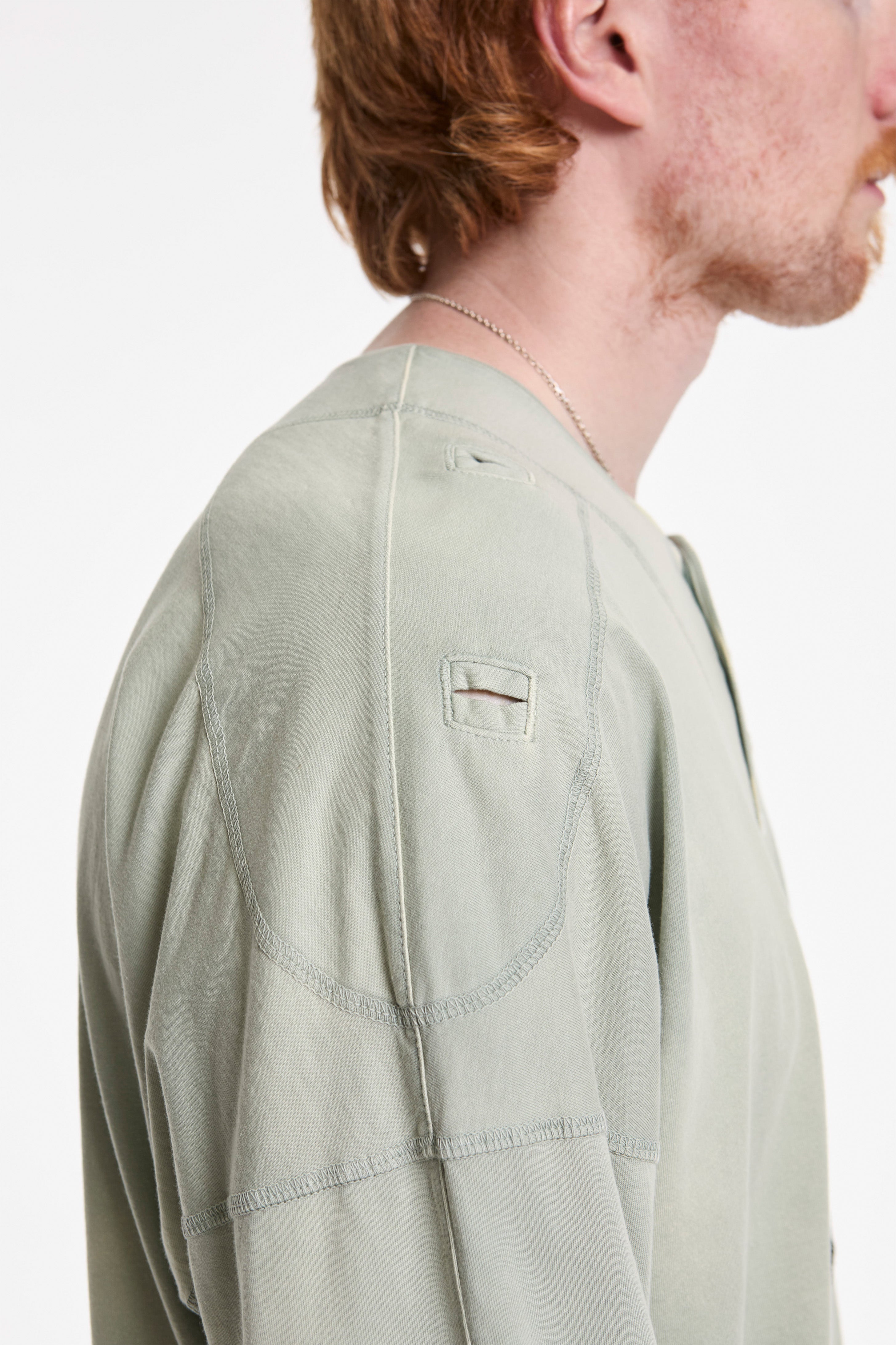 Sargo Long Sleeve Henley Seashore