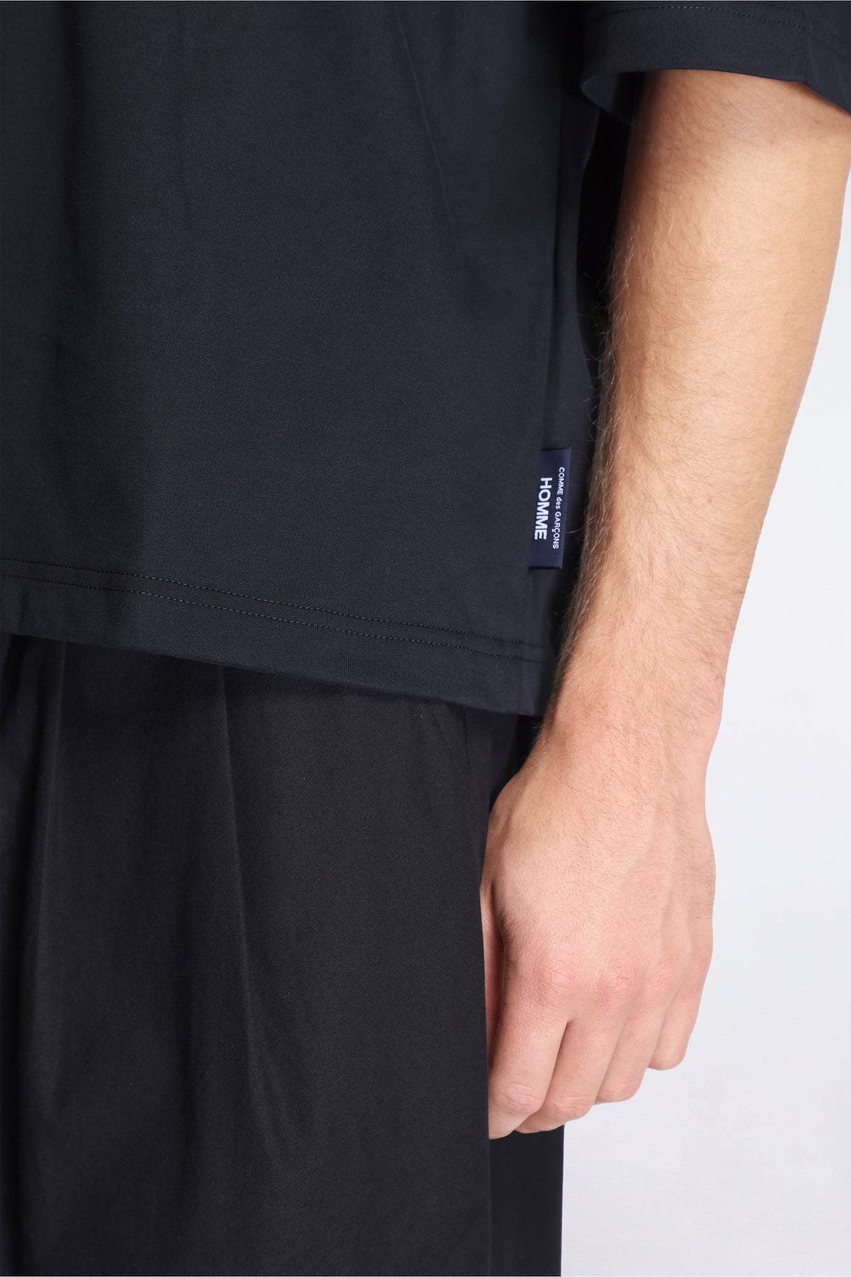 Loose Cotton T-Shirt Black