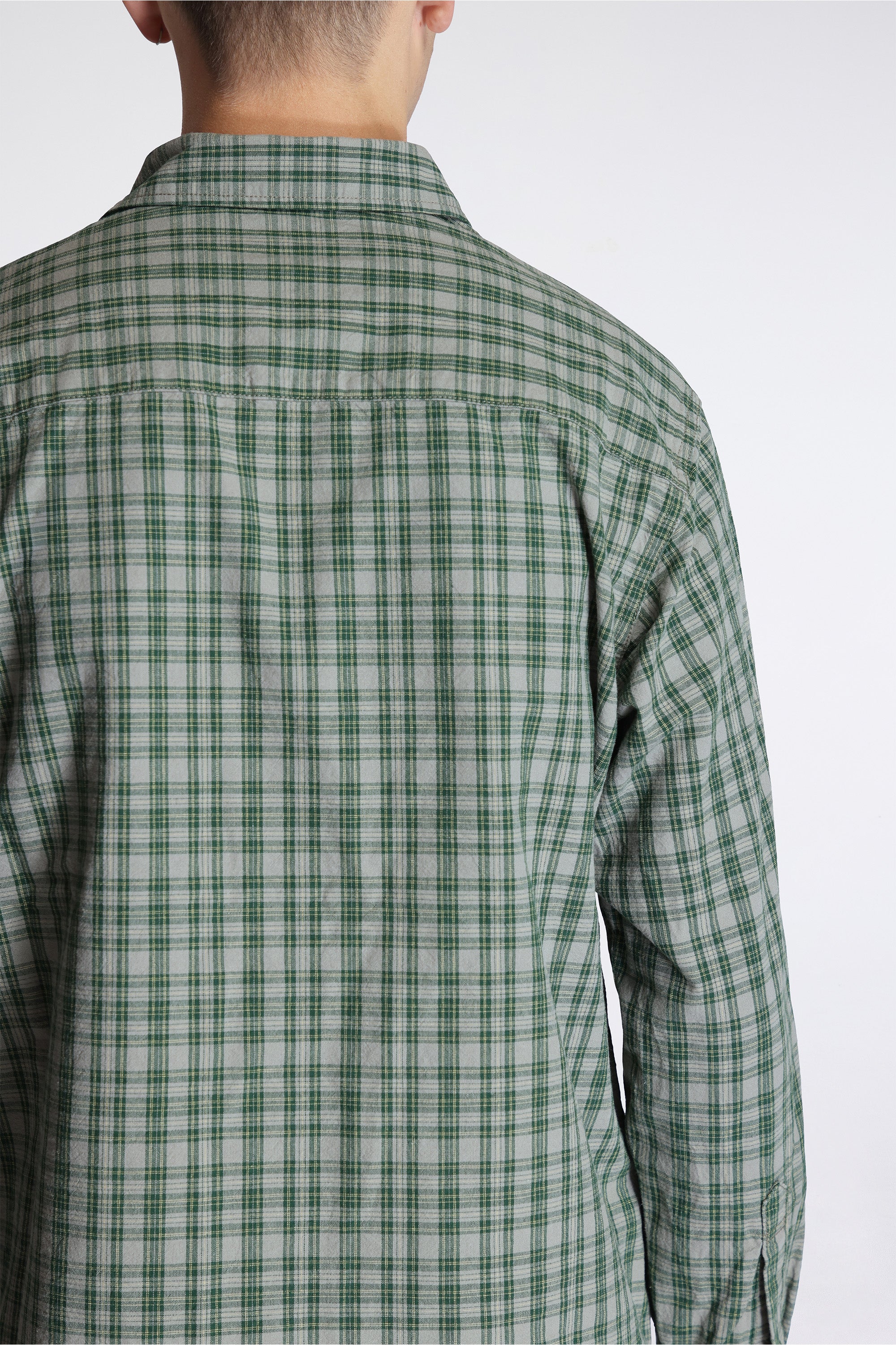 Heavy Weight Checkered Shirt Forest