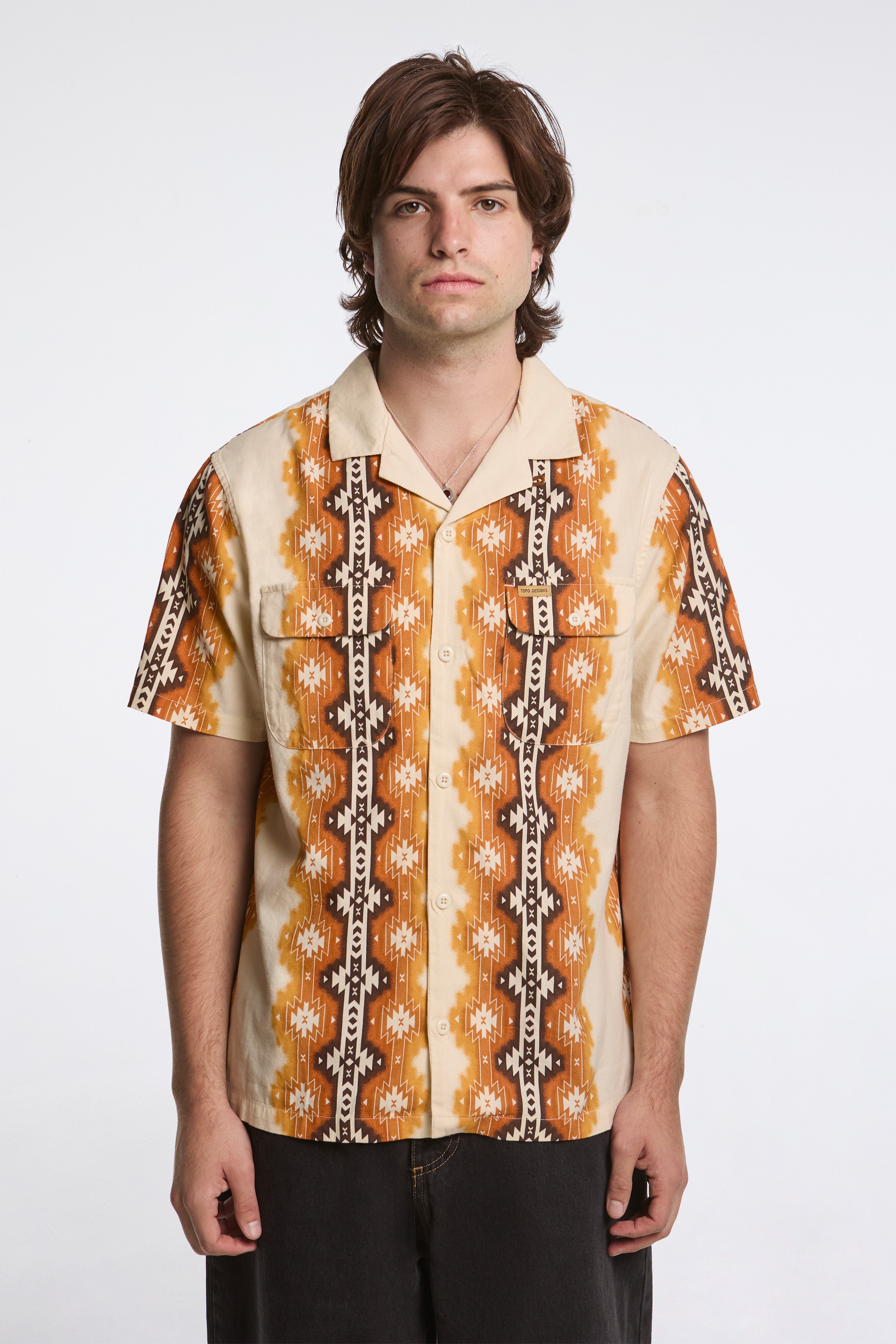 Daytripper Shirt Mens Western Stripe