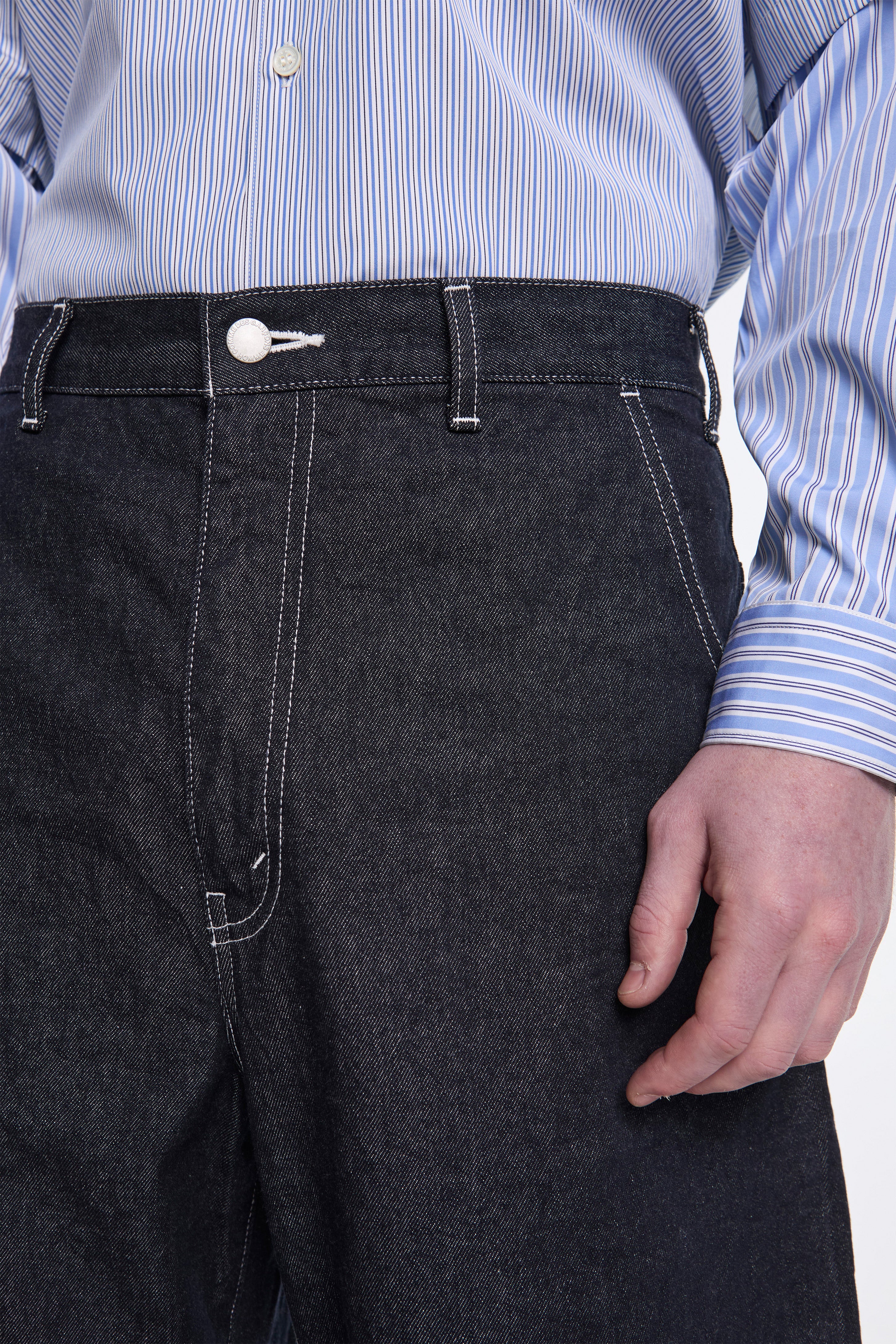 Barell Leg Denim Trouser Indigo