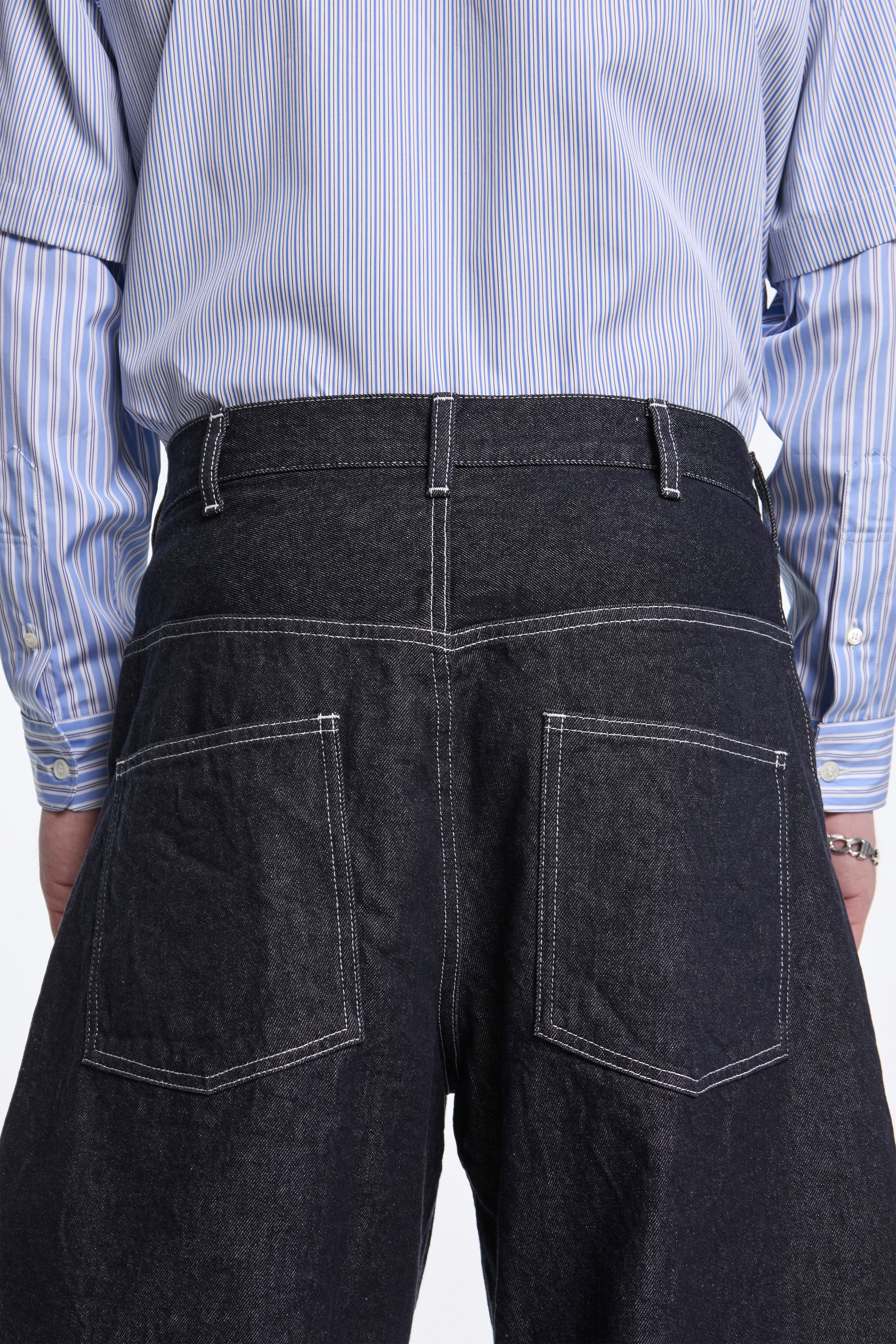Barell Leg Denim Trouser Indigo