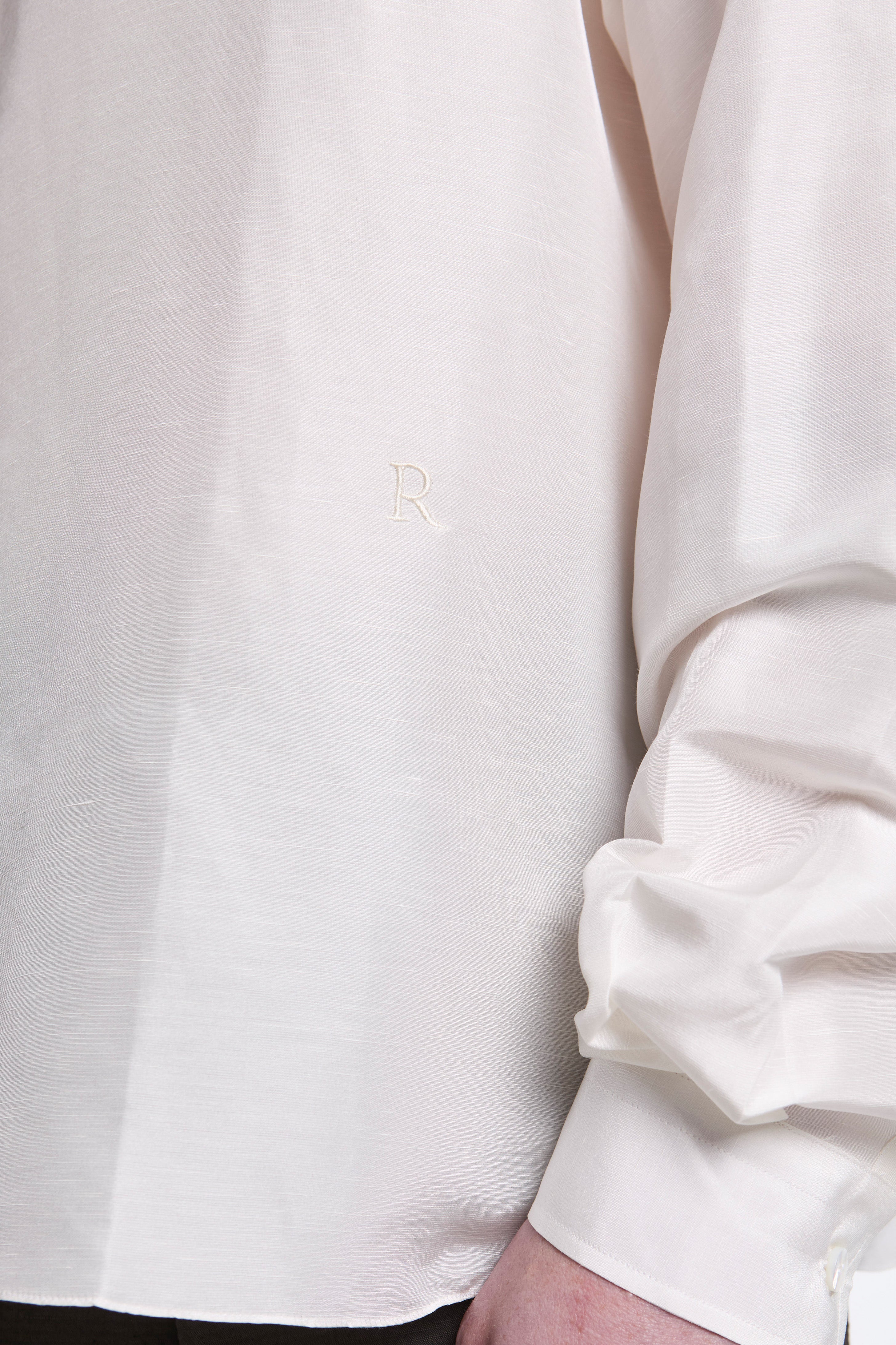 Field Silk Linen Shirt Ivory