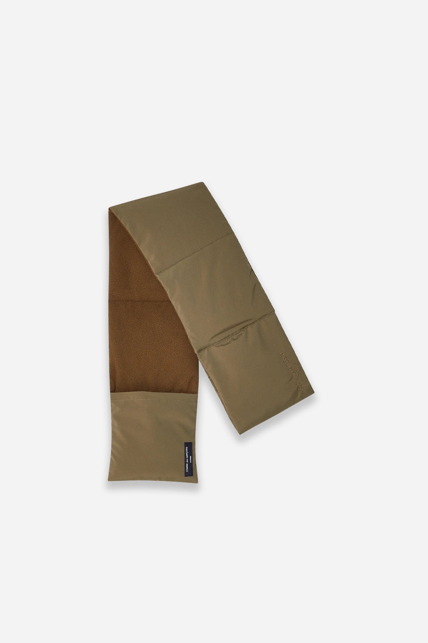 Puffer Scarf Khaki