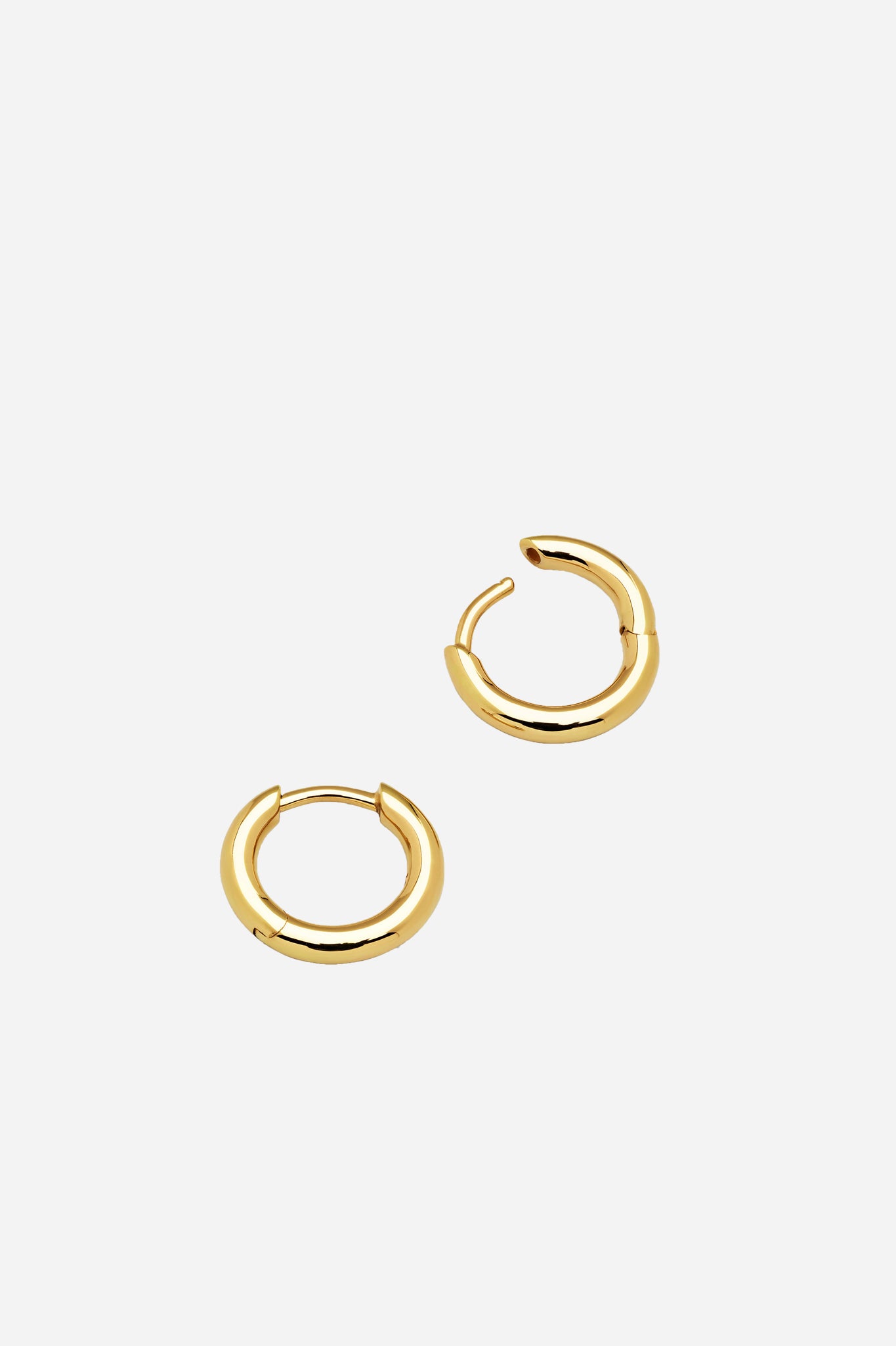 Classic Hoops Small Gold