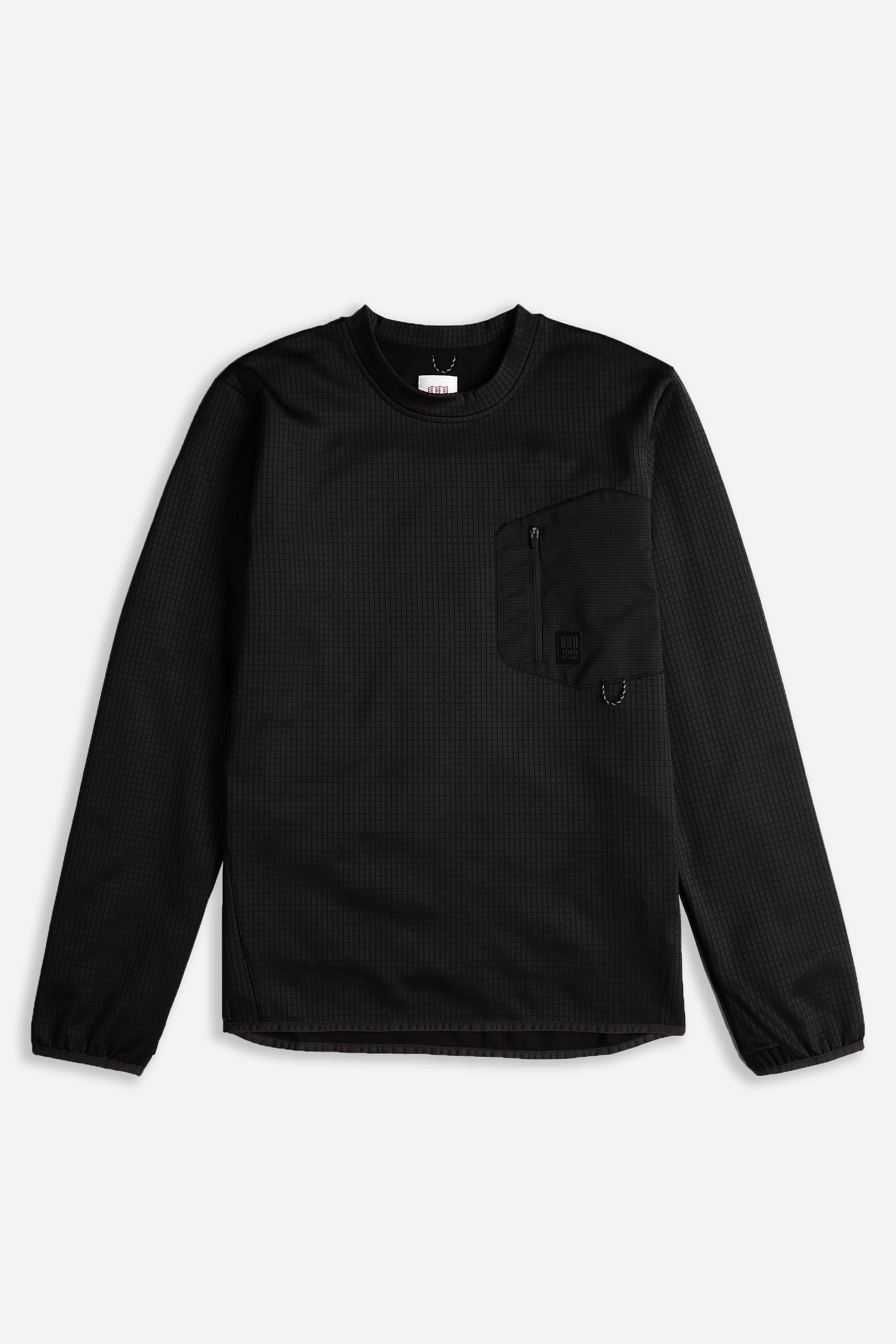 Global Midlayer Crew M Black