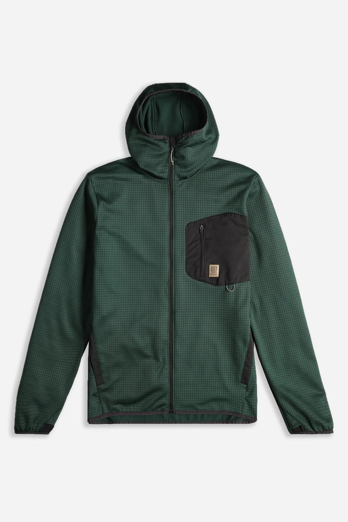 Global Midlayer Hoodie M Forest