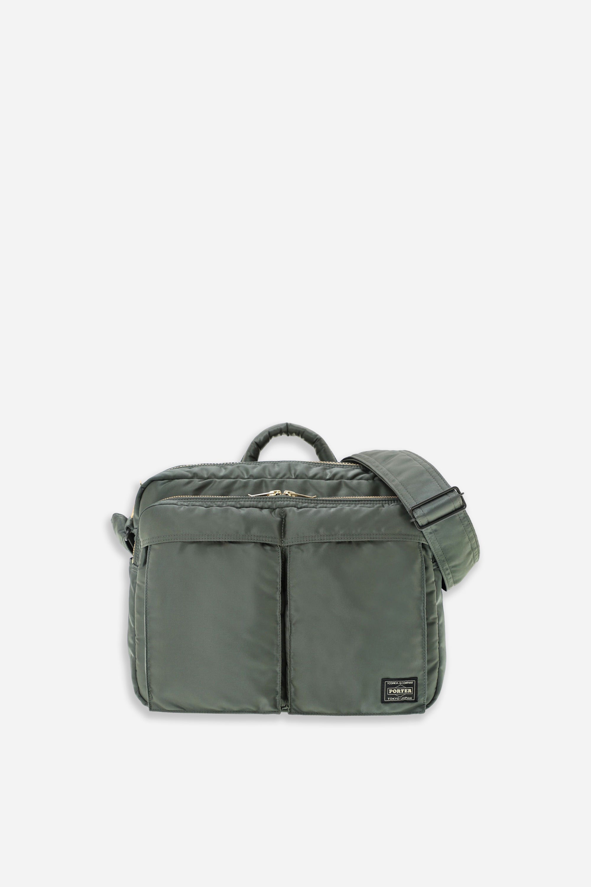 New Tanker Sling Bag W-Zip (XL) Sage Green