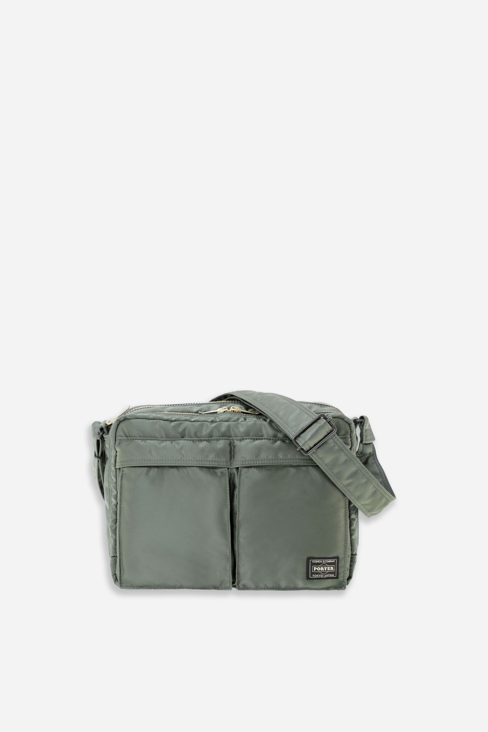 New Tanker Sling Bag W-Zip (L) Sage Green