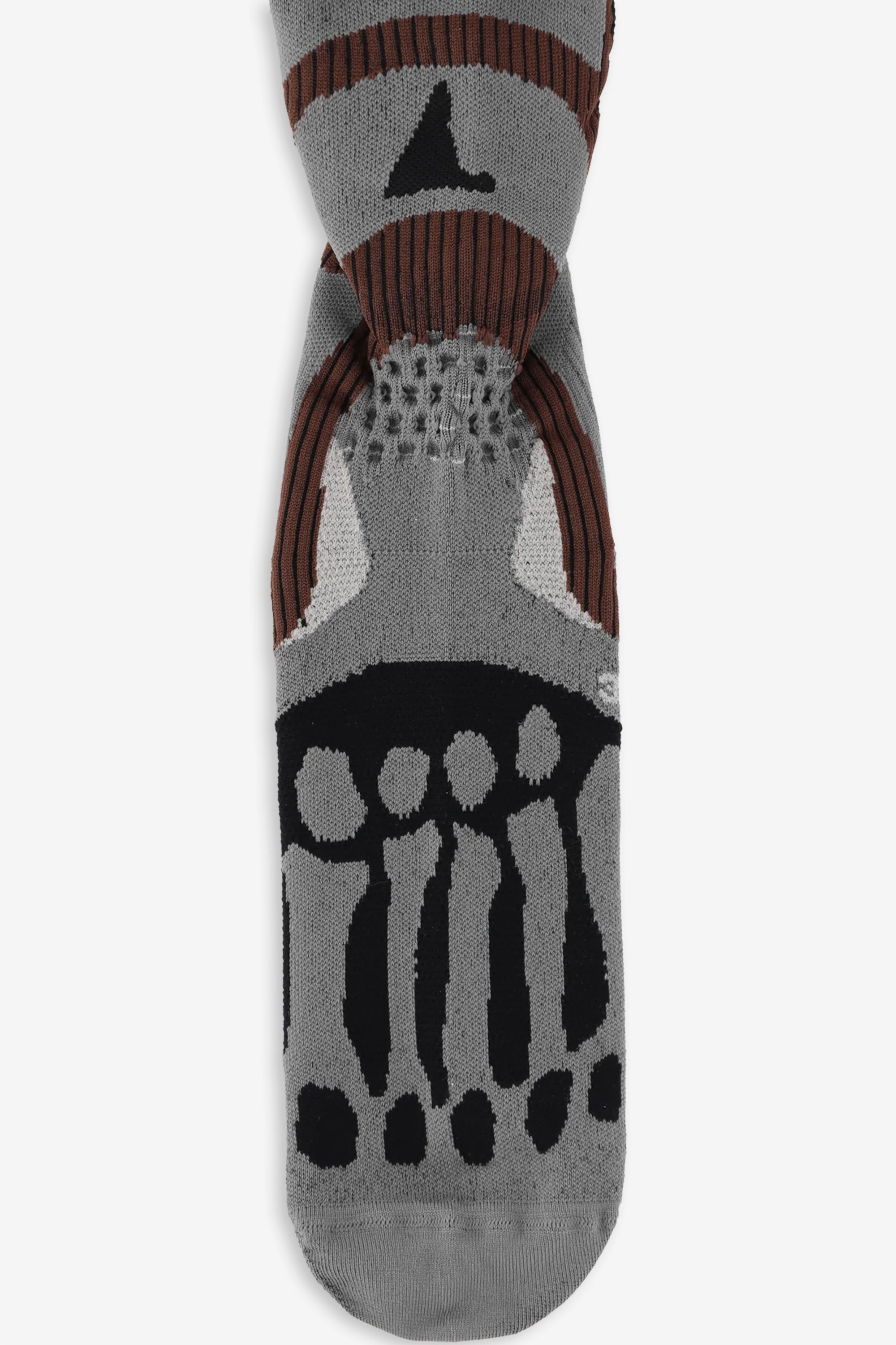 Bones Long Socks Dark Brown