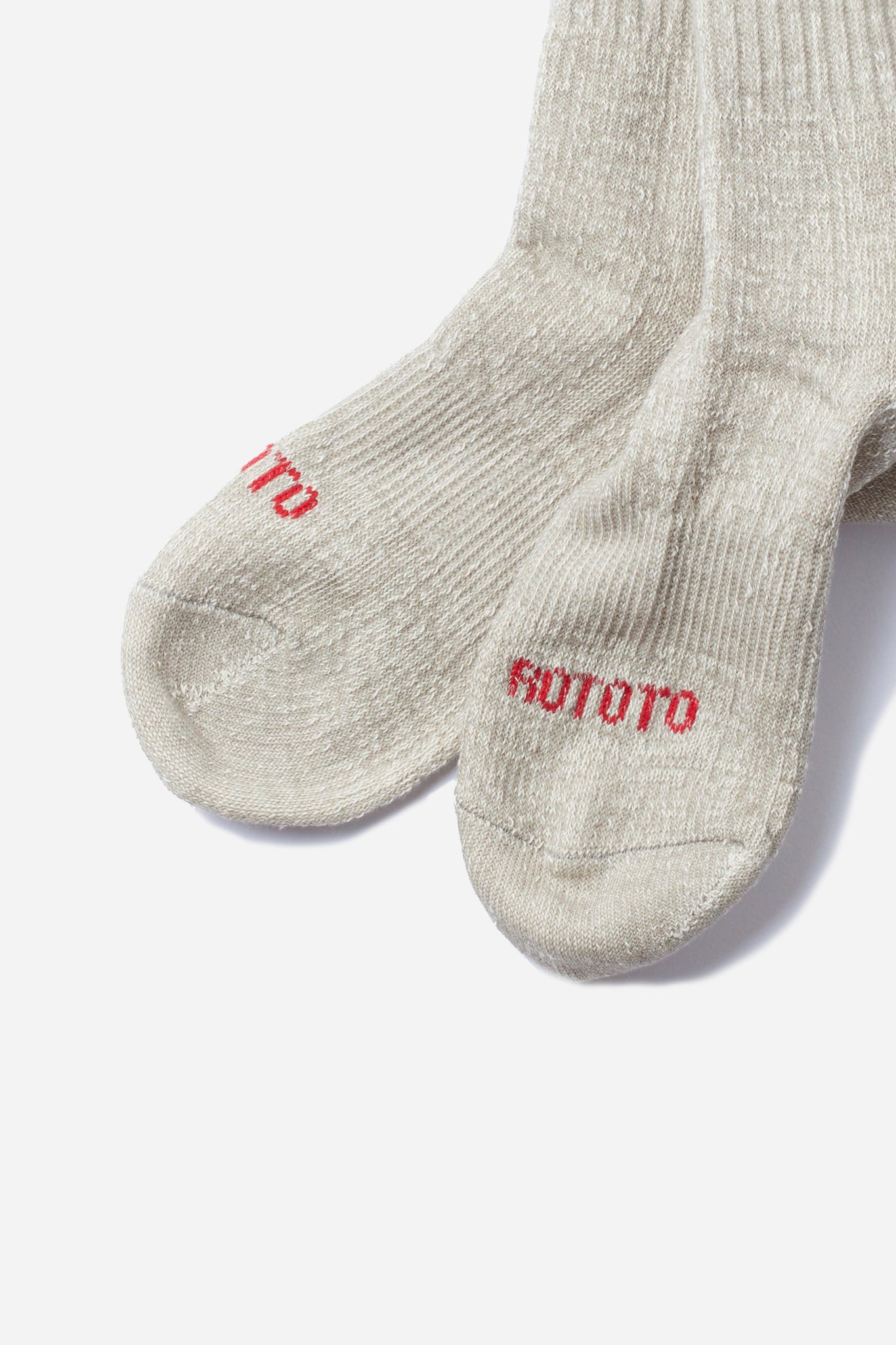 Double Face Mid Socks Gray