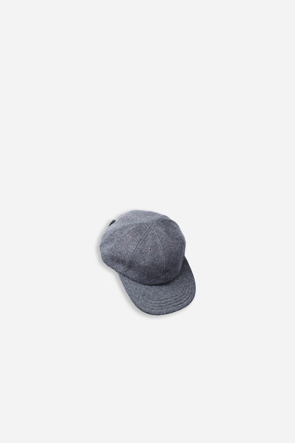 Recycled 6 Panel Knit Cap D.Gray