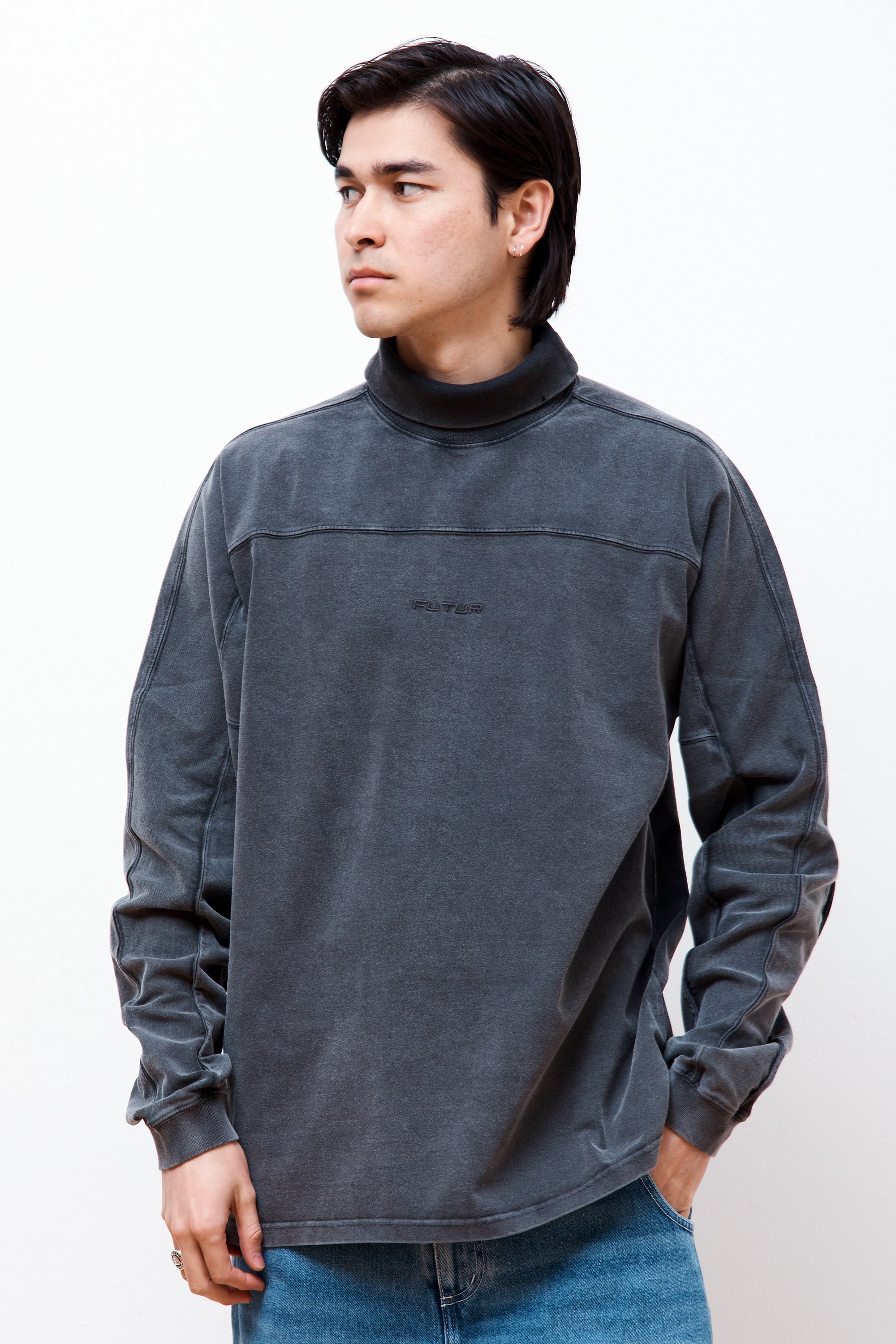 Speed Turtleneck Fade Black