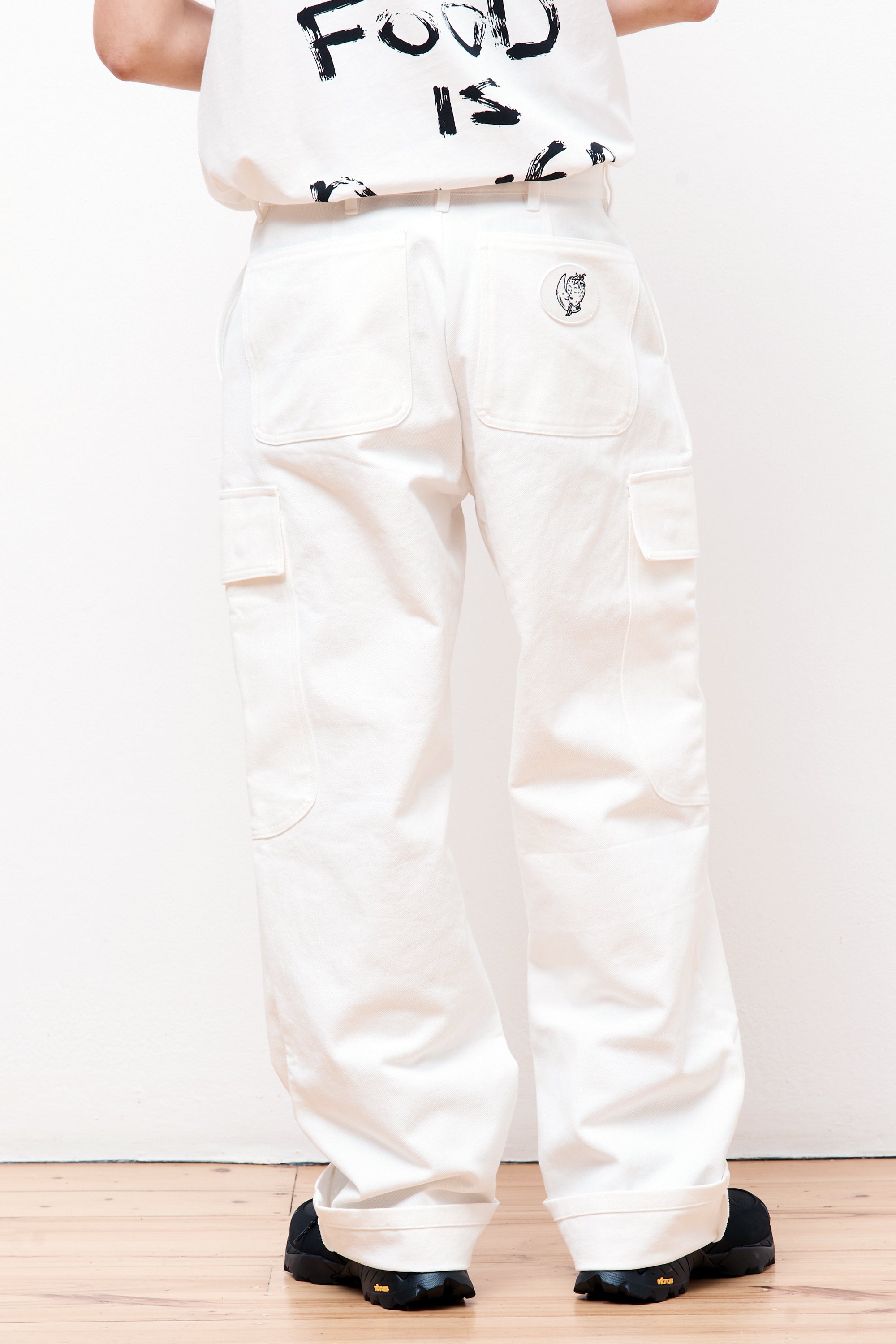 Alastair Mckimm Workwear Pants Woven White