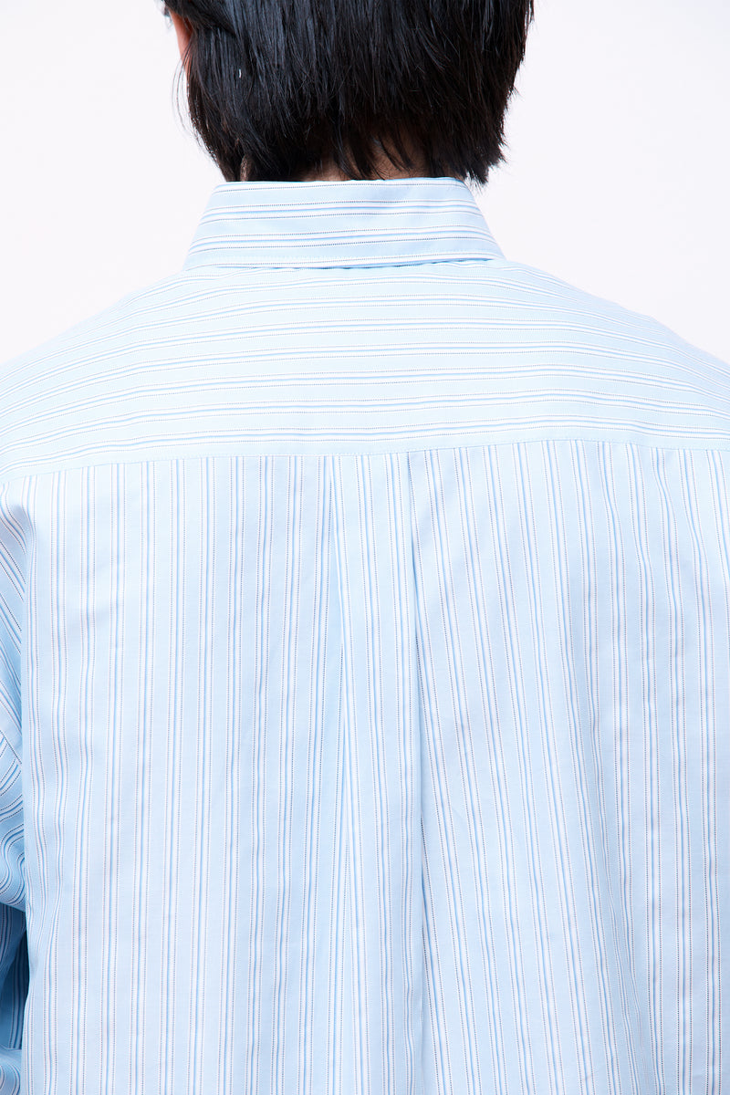 Samira Nasr Striped Shirt Woven Stripe