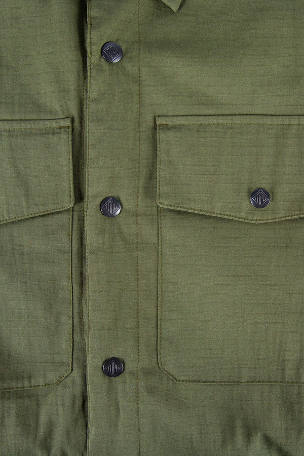Insulated Shirt Jacket M Olive/Olive