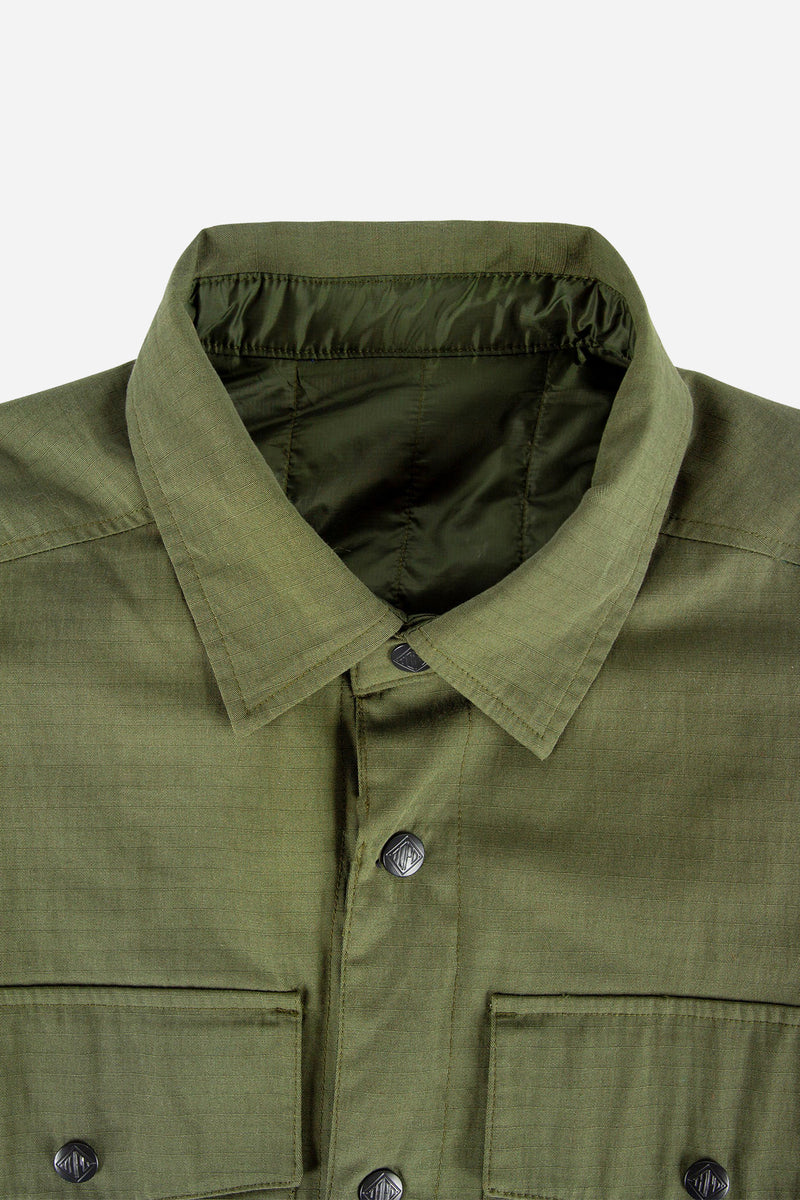 Insulated Shirt Jacket M Olive/Olive