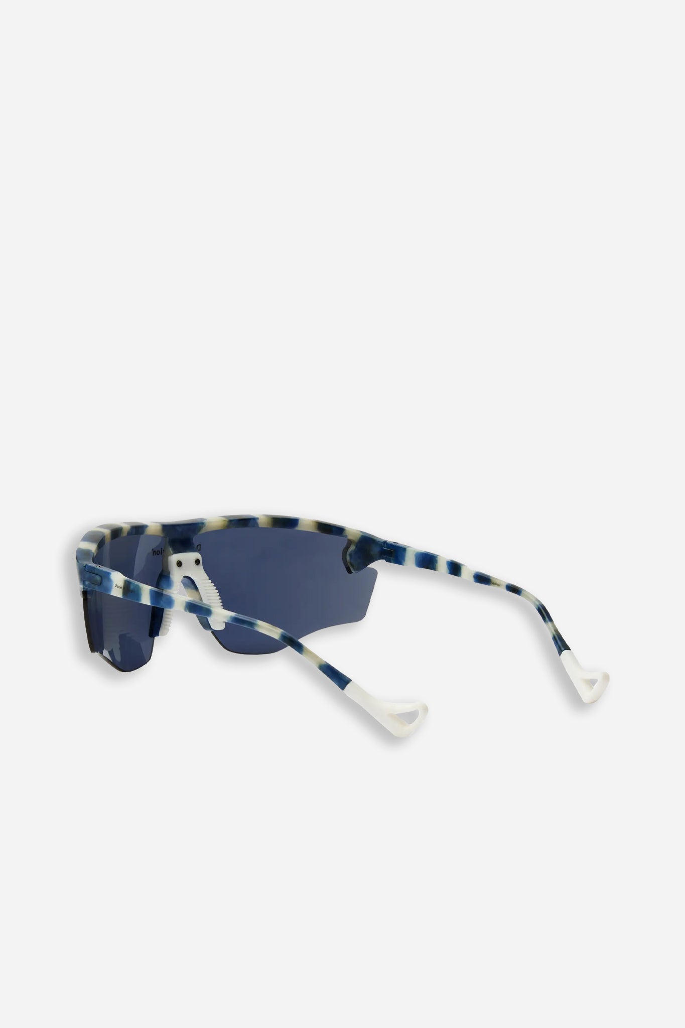 Junya Racer Navy Mosaic/D+ Silver Flash Mirror