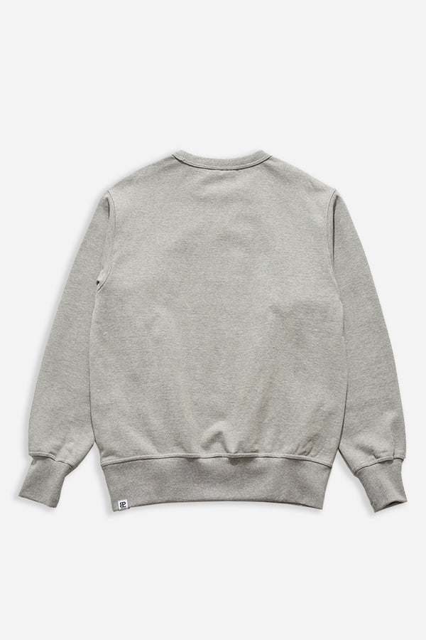Sweat Shirt Melange Grey