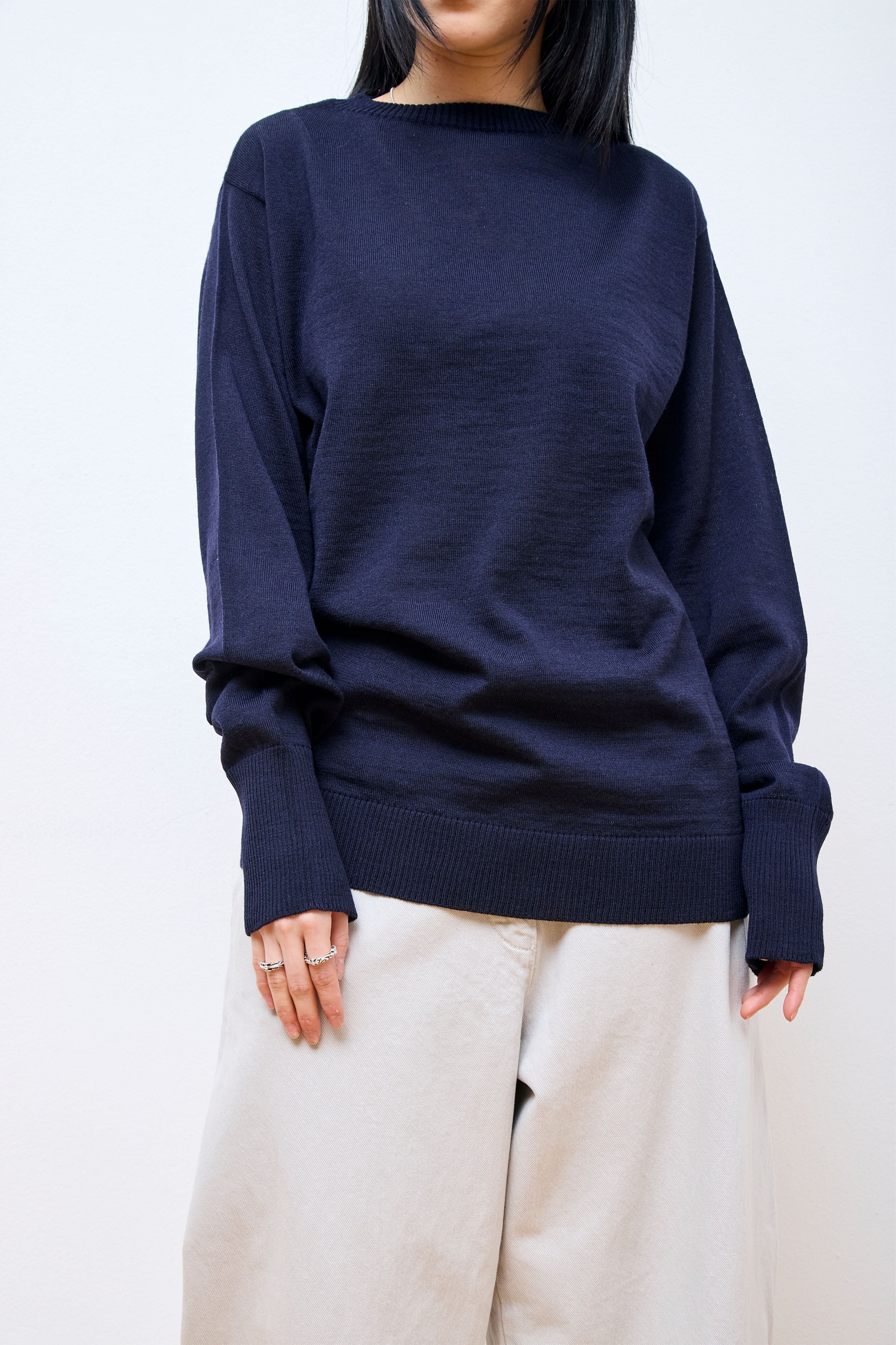 Marine Crewneck Navy Blue