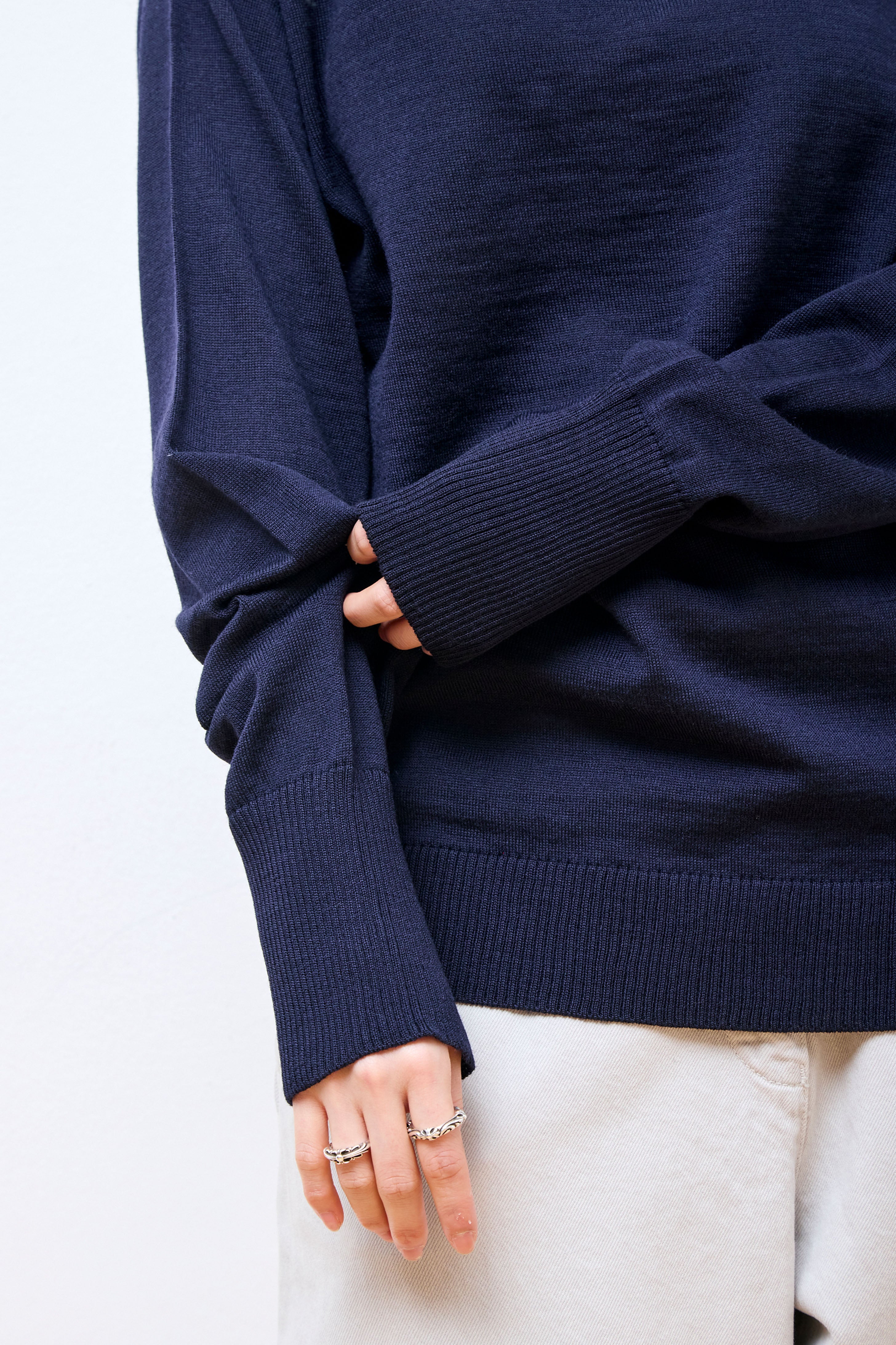 Marine Crewneck Navy Blue