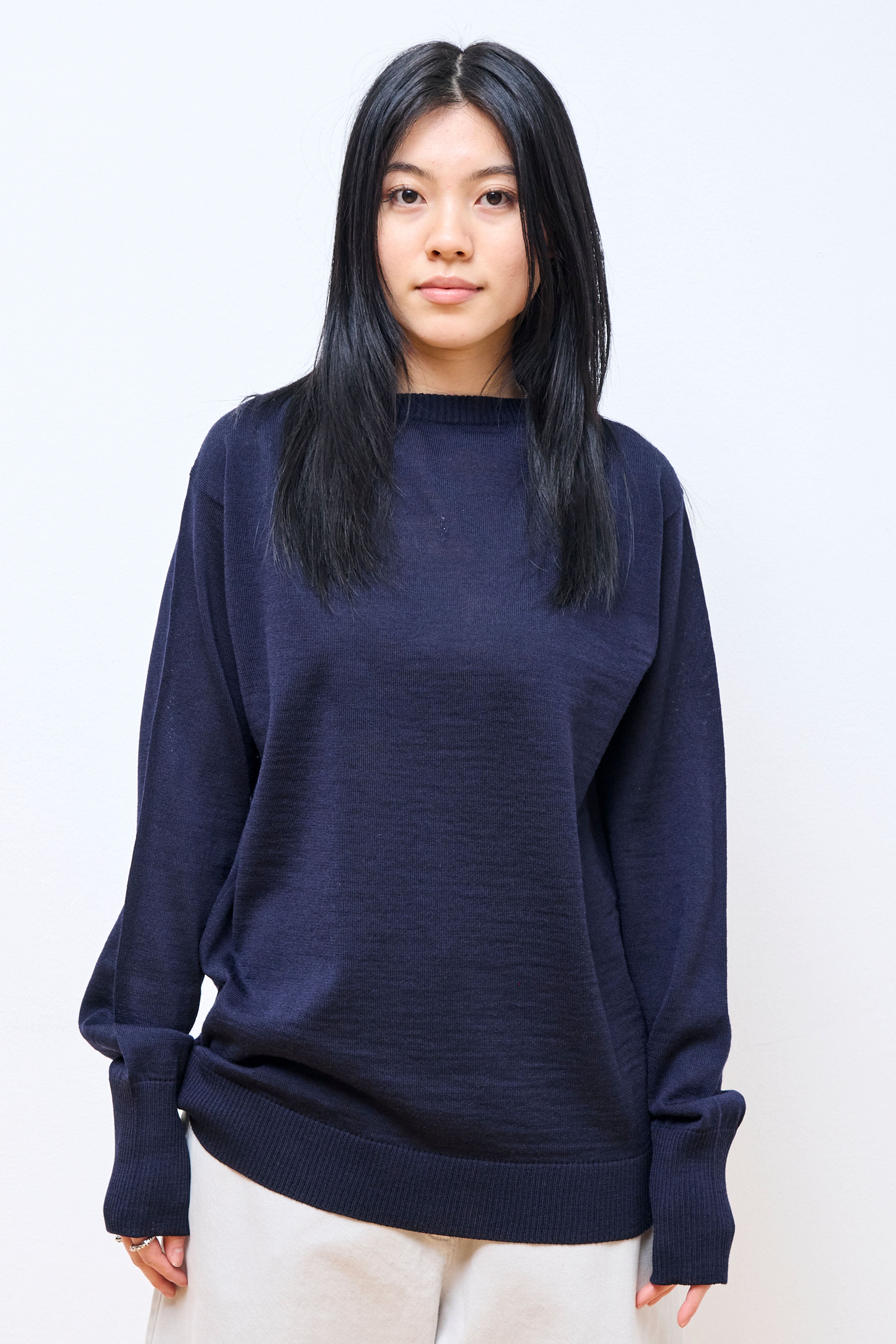 Marine Crewneck Navy Blue