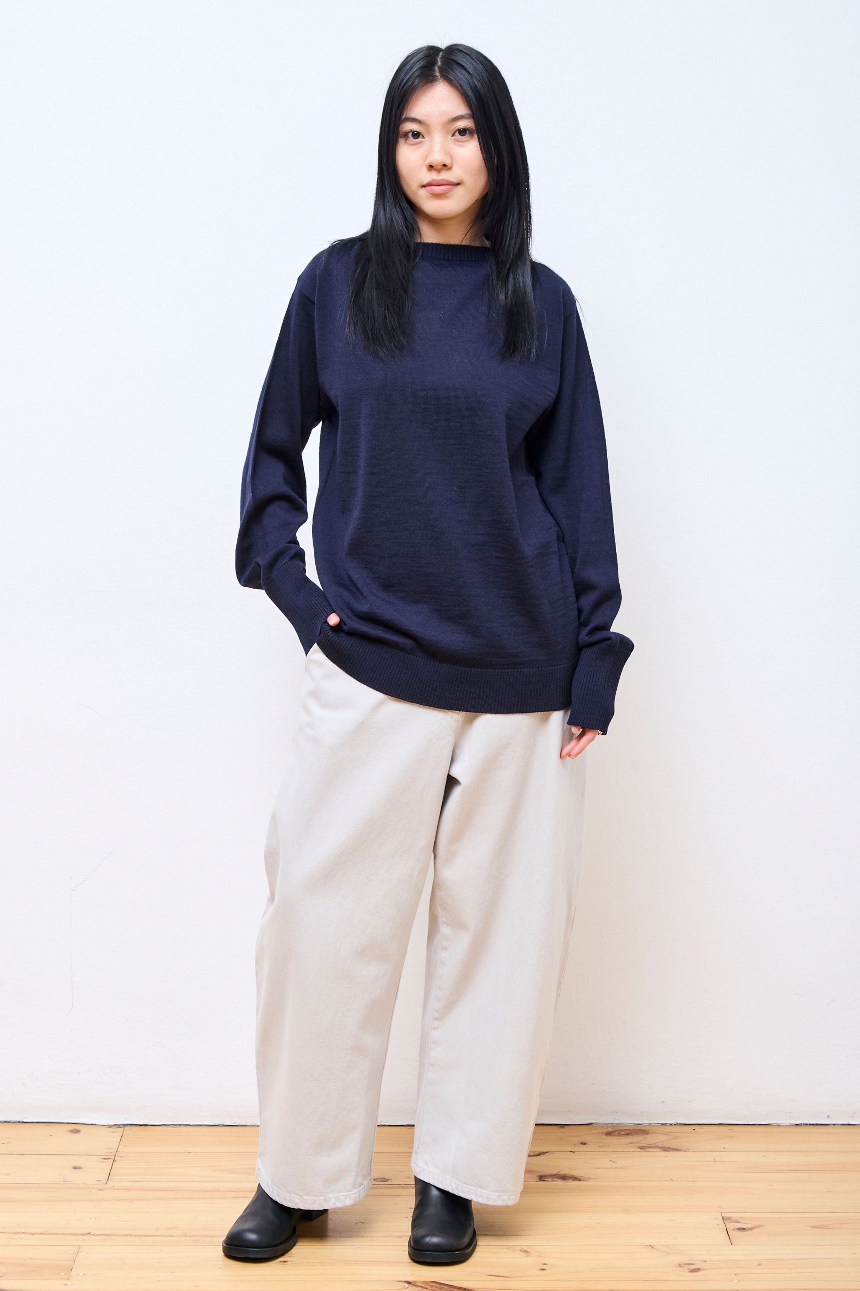 Marine Crewneck Navy Blue