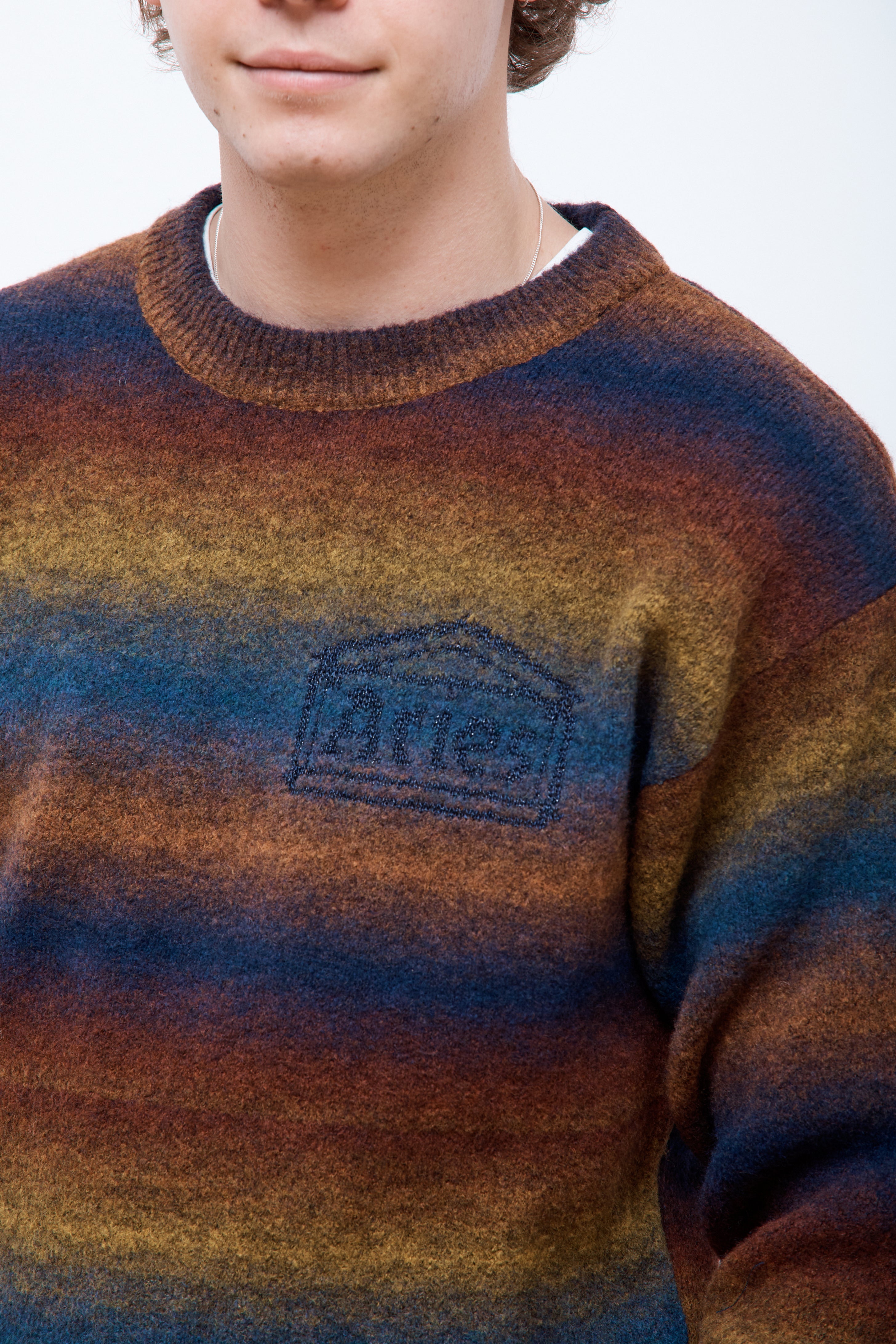 Boucle Space Dye Knit Multi