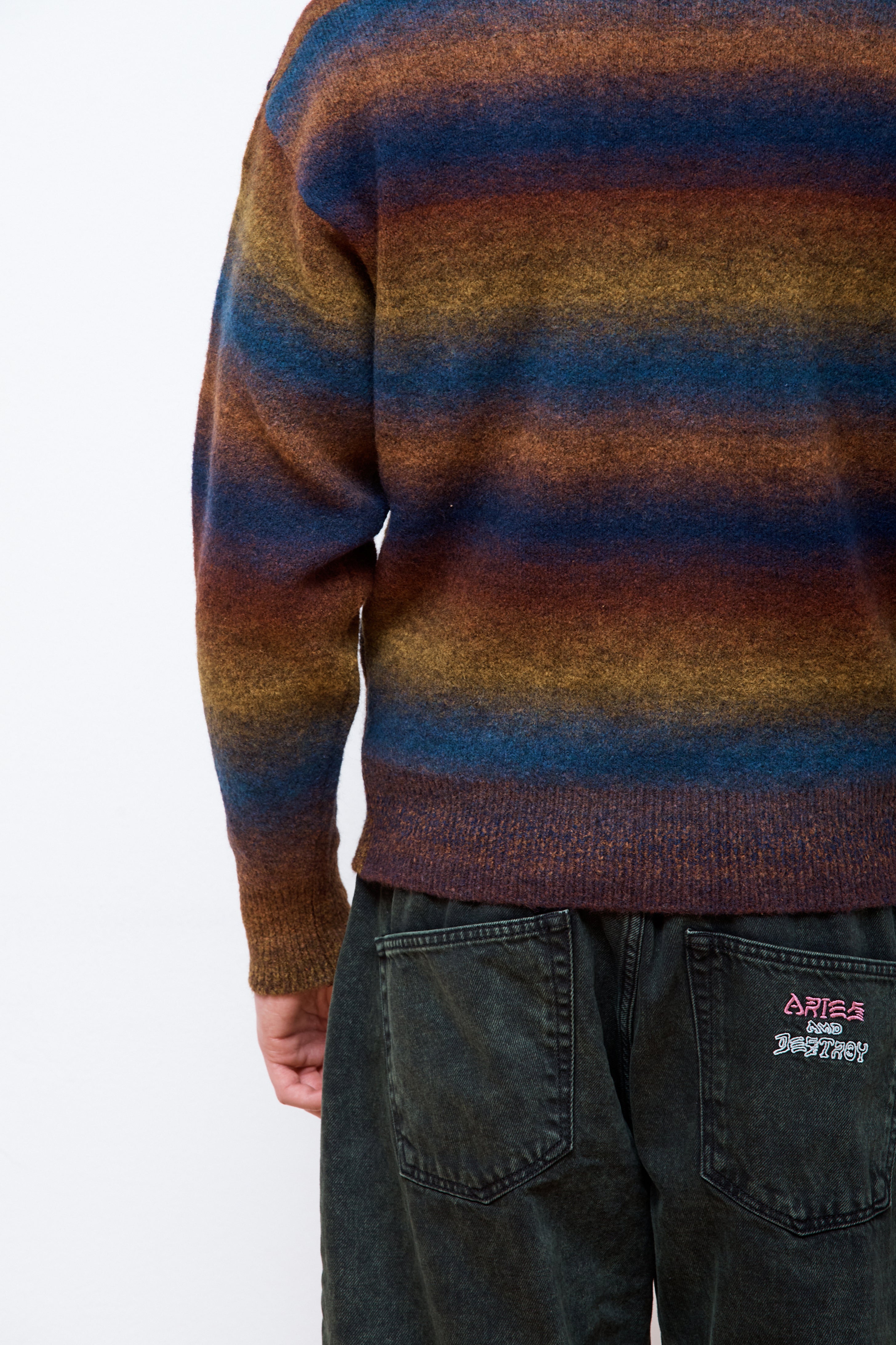 Boucle Space Dye Knit Multi