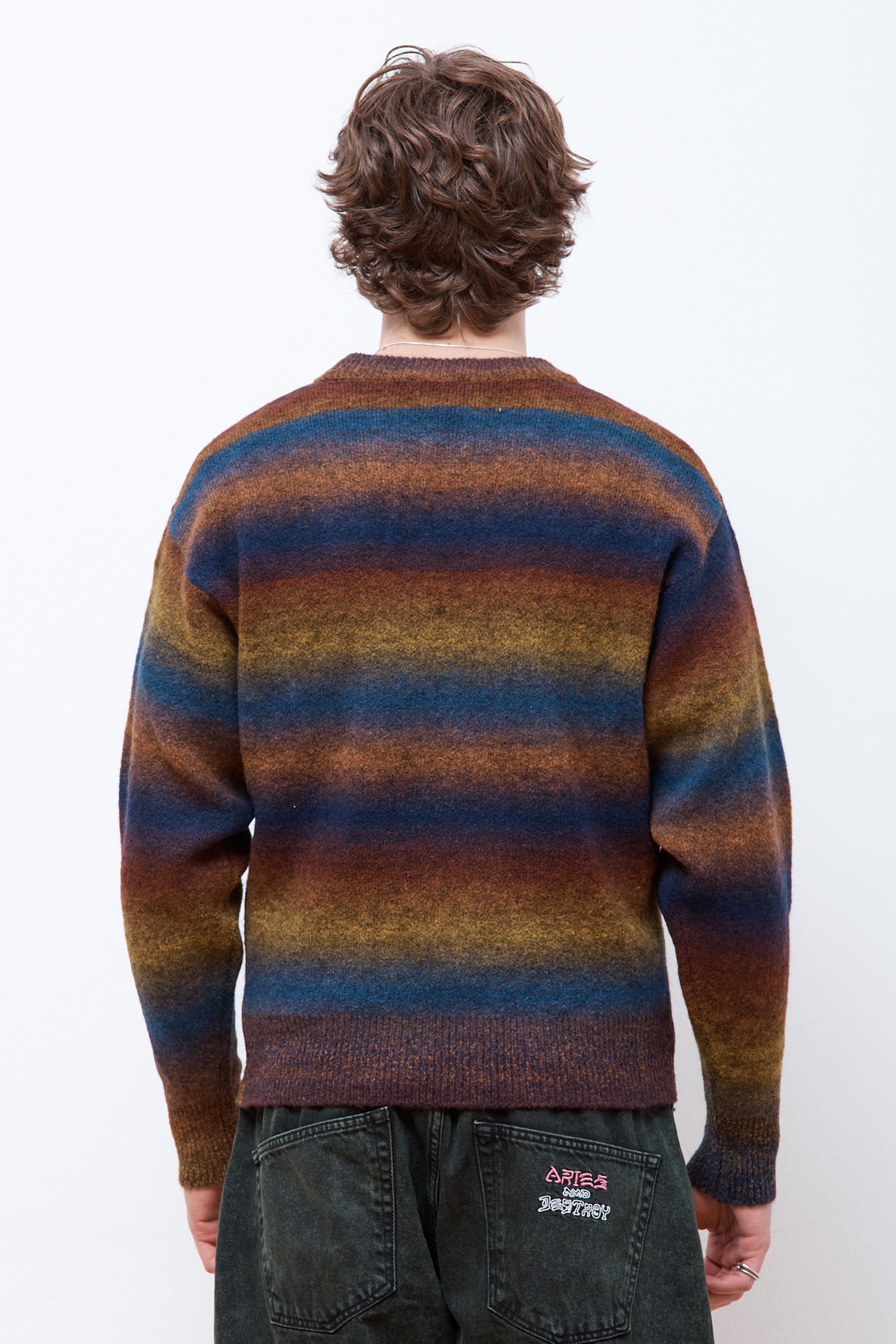 Boucle Space Dye Knit Multi