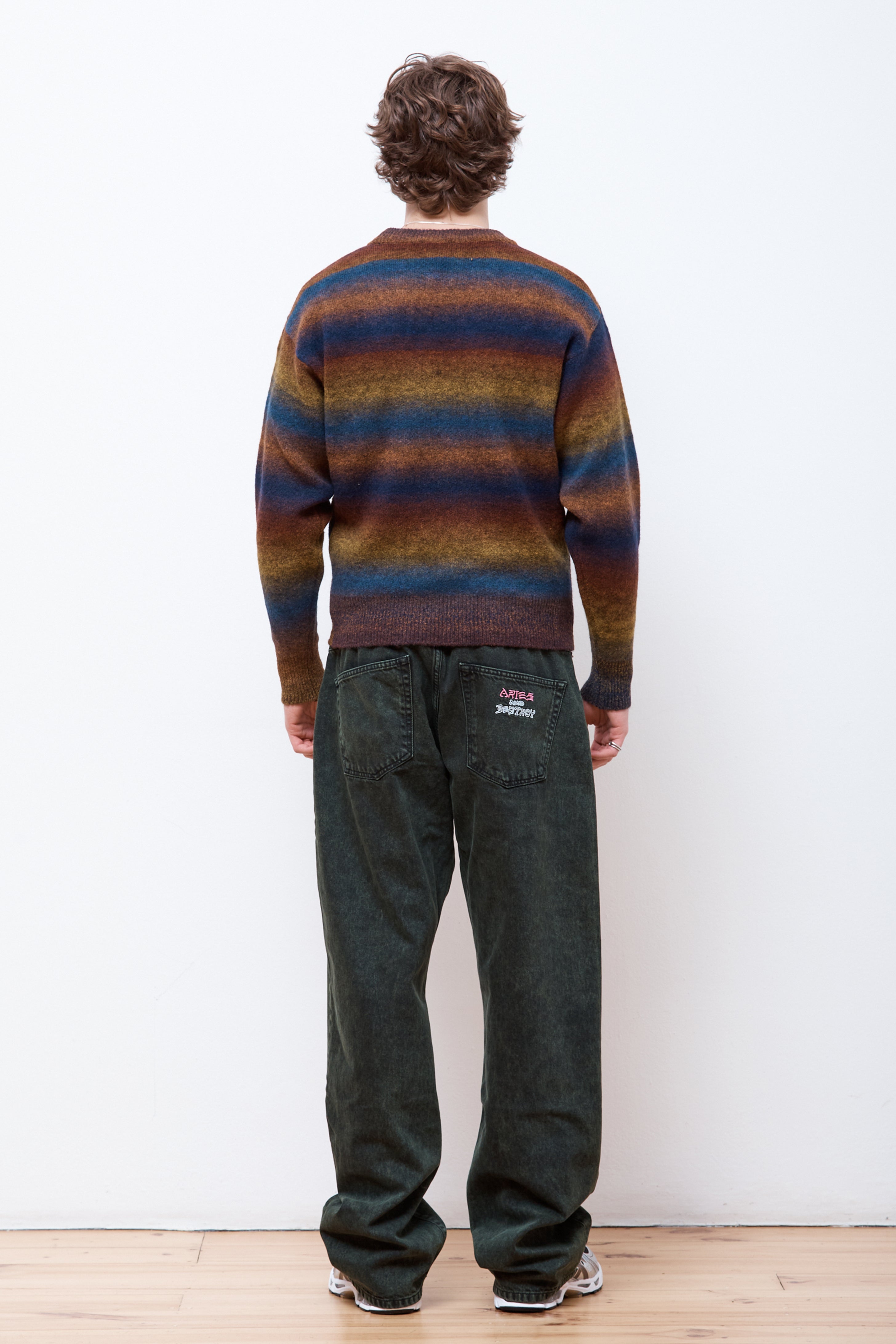 Boucle Space Dye Knit Multi