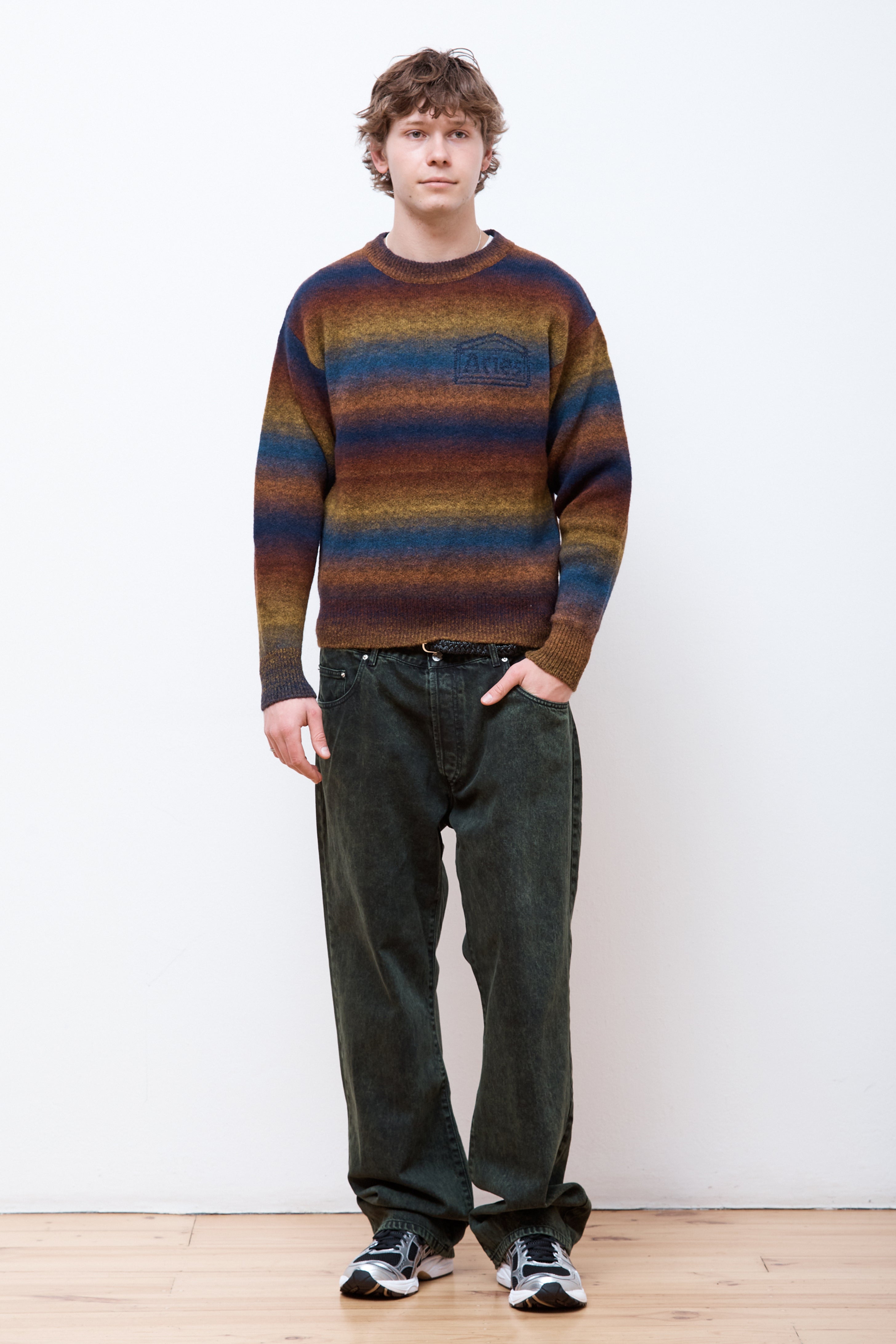 Boucle Space Dye Knit Multi