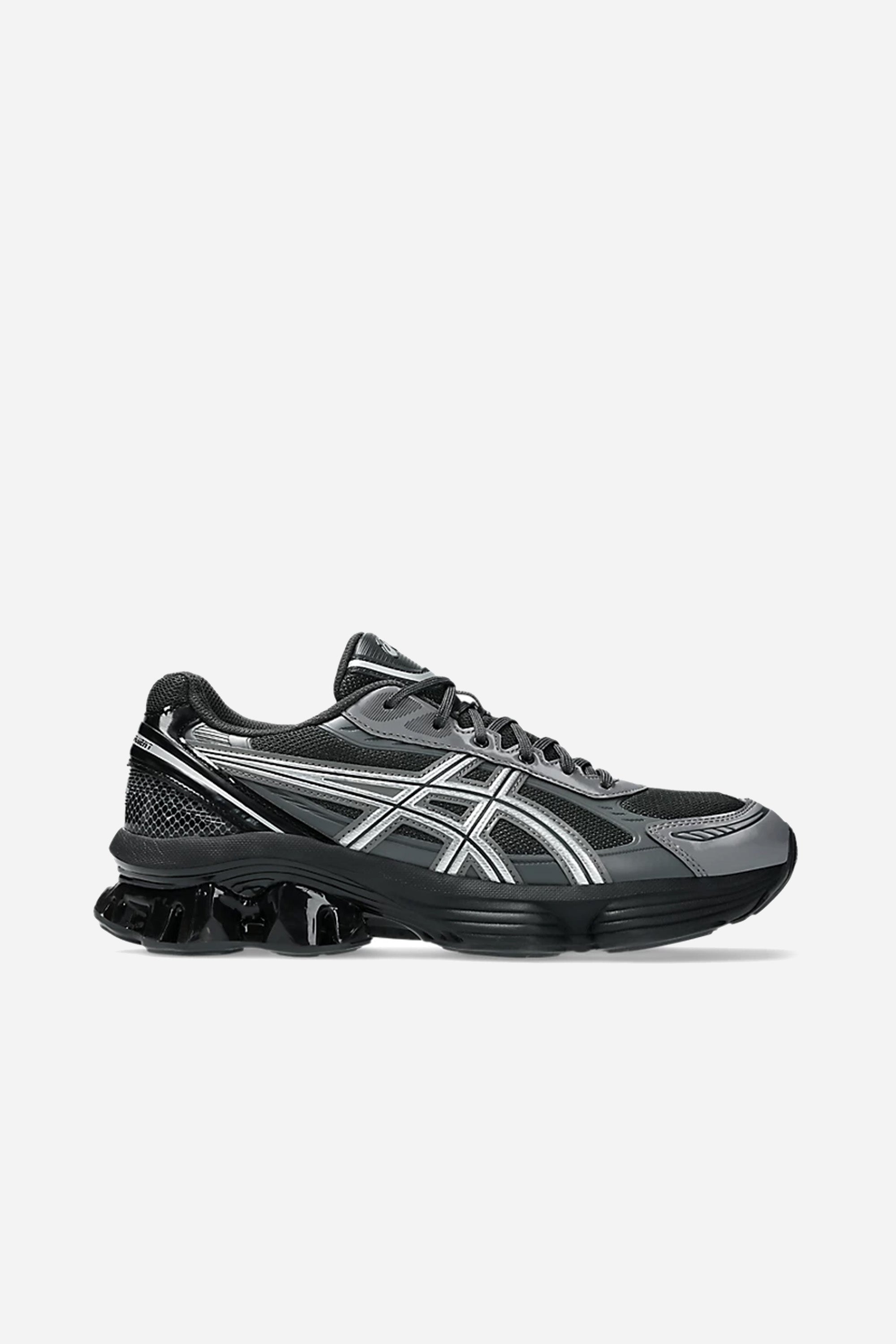 靴 ASICS /GEL-KINETIC FLUENT ASICS Gel-Kinetic Fluent Graphite Grey/Pure Silver