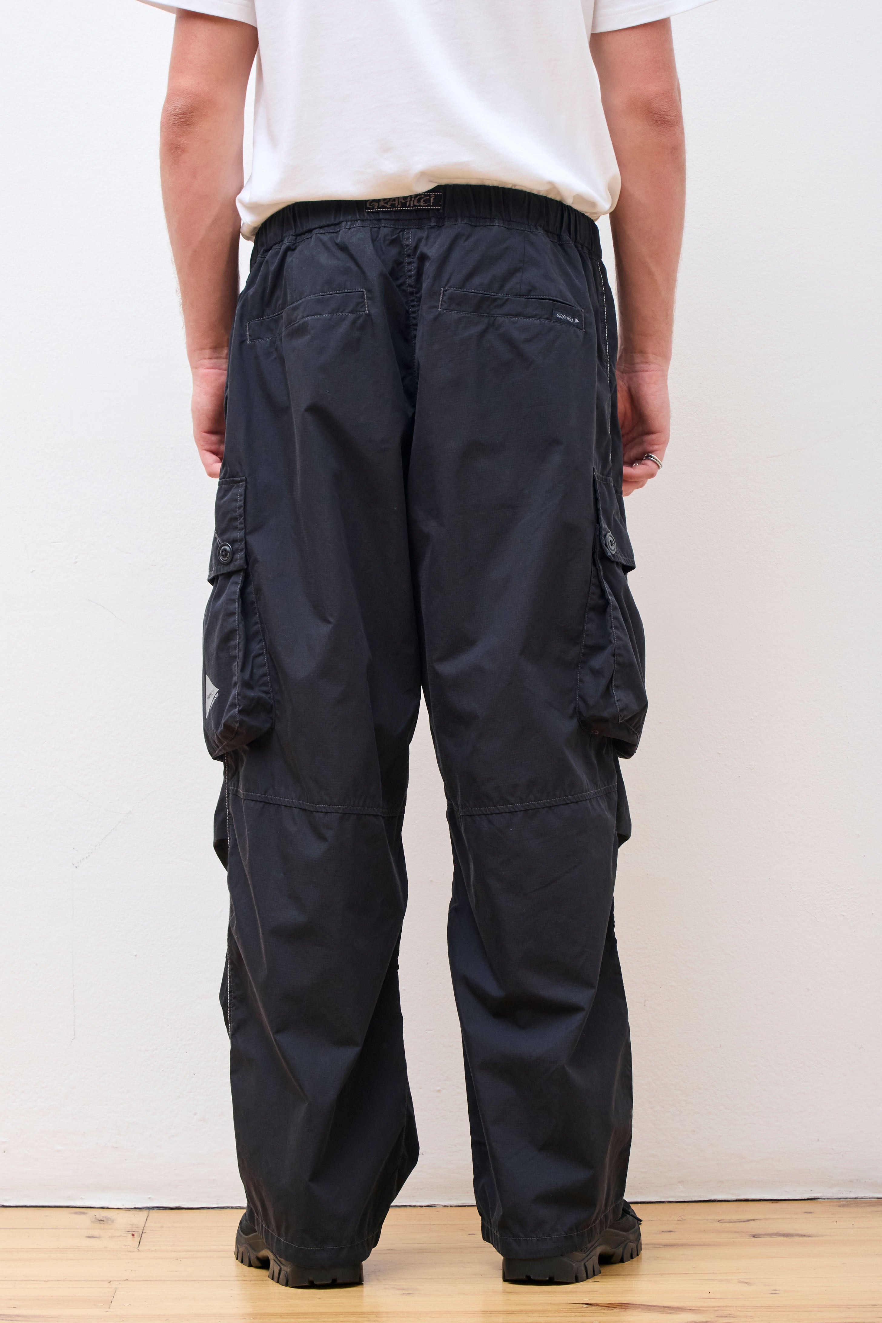 AW Military Wide Pant Black