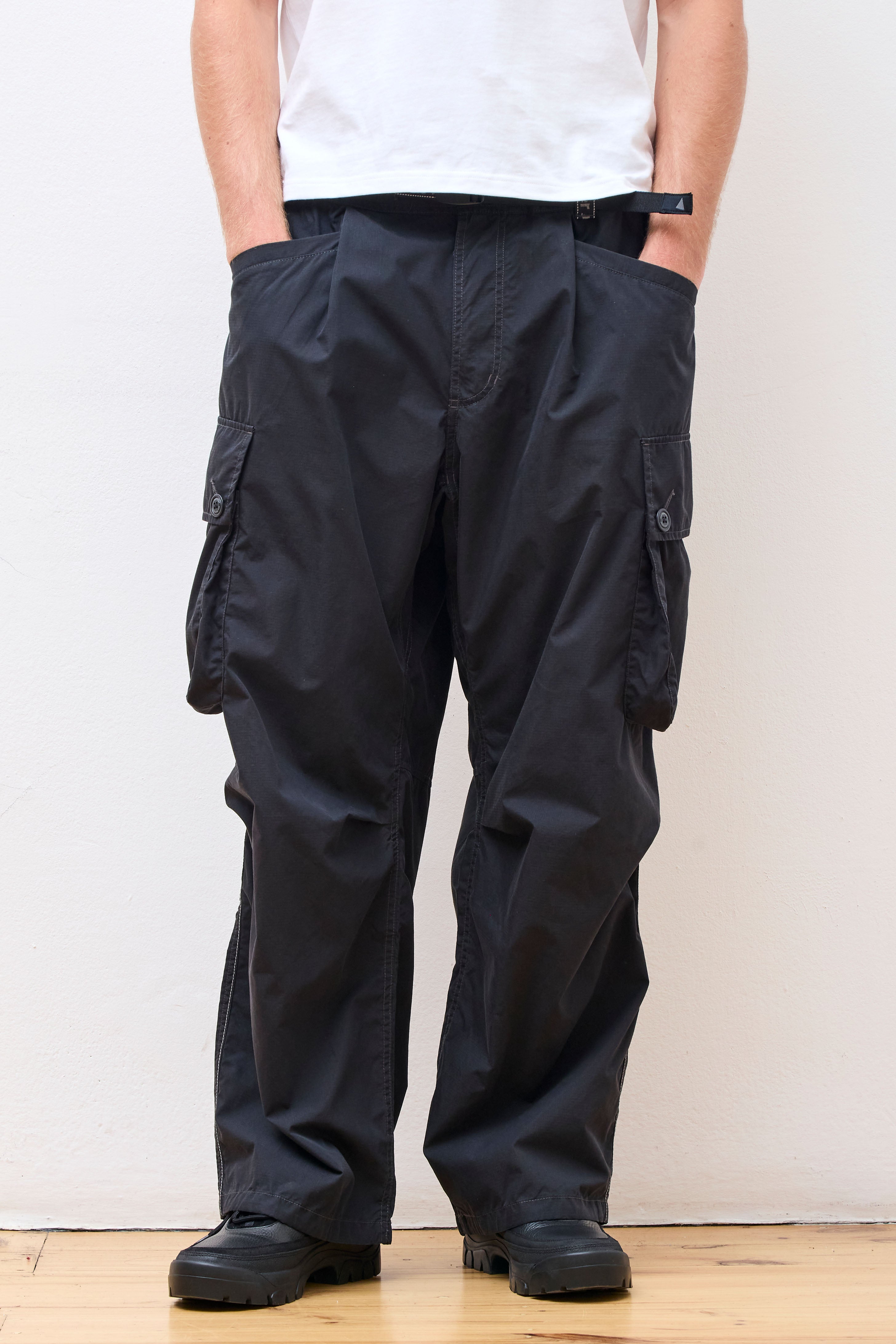 AW Military Wide Pant Black