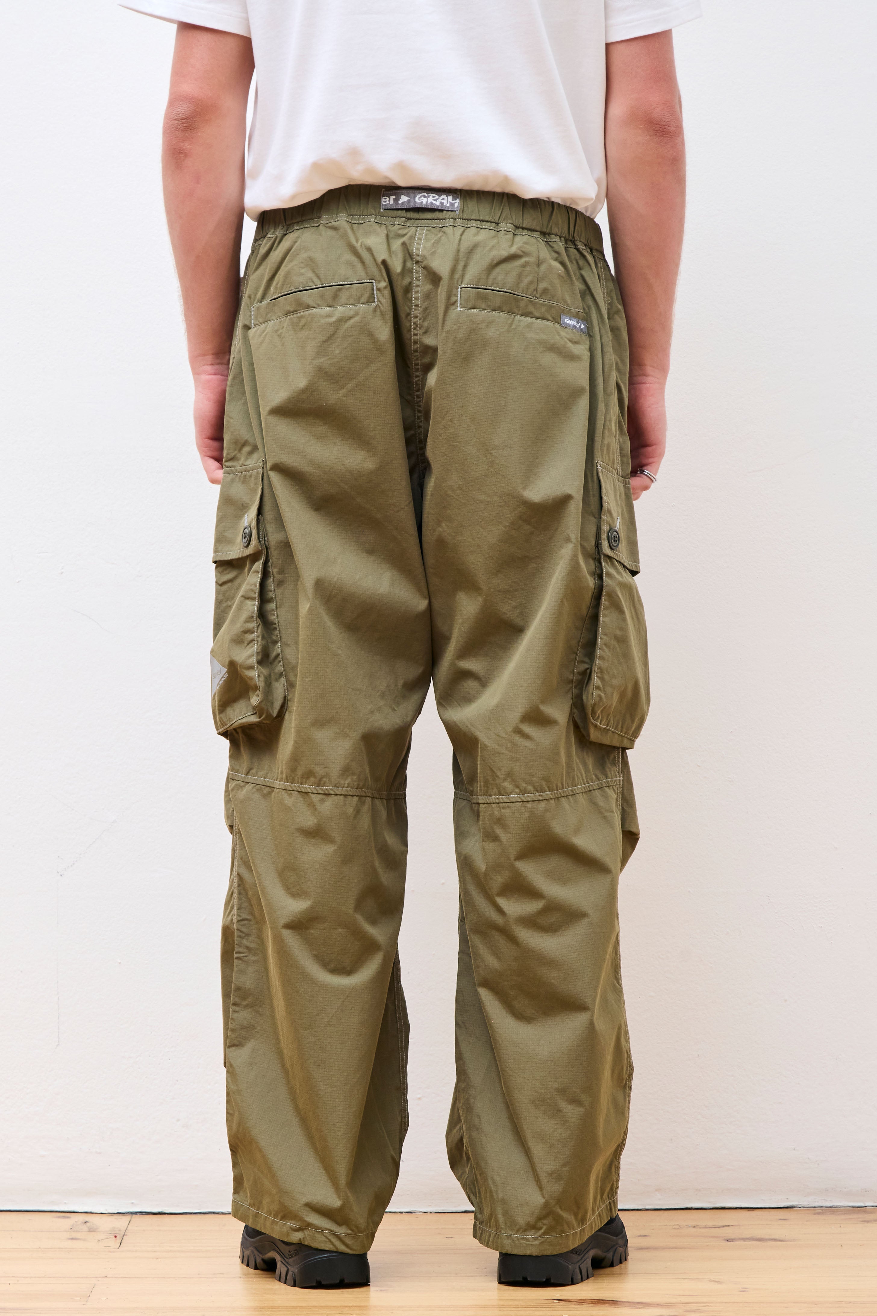 AW Military Wide Pant Khaki