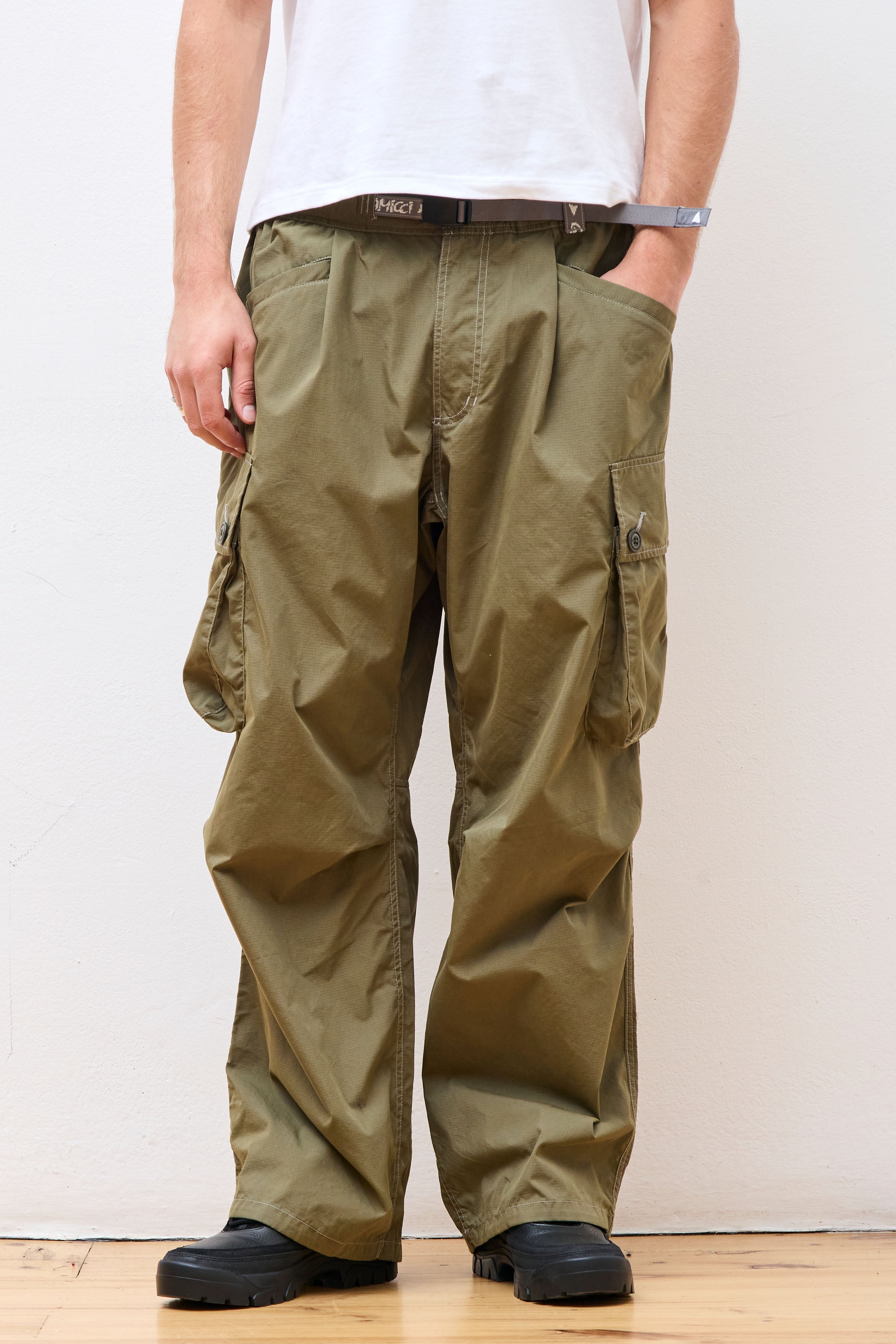 AW Military Wide Pant Khaki