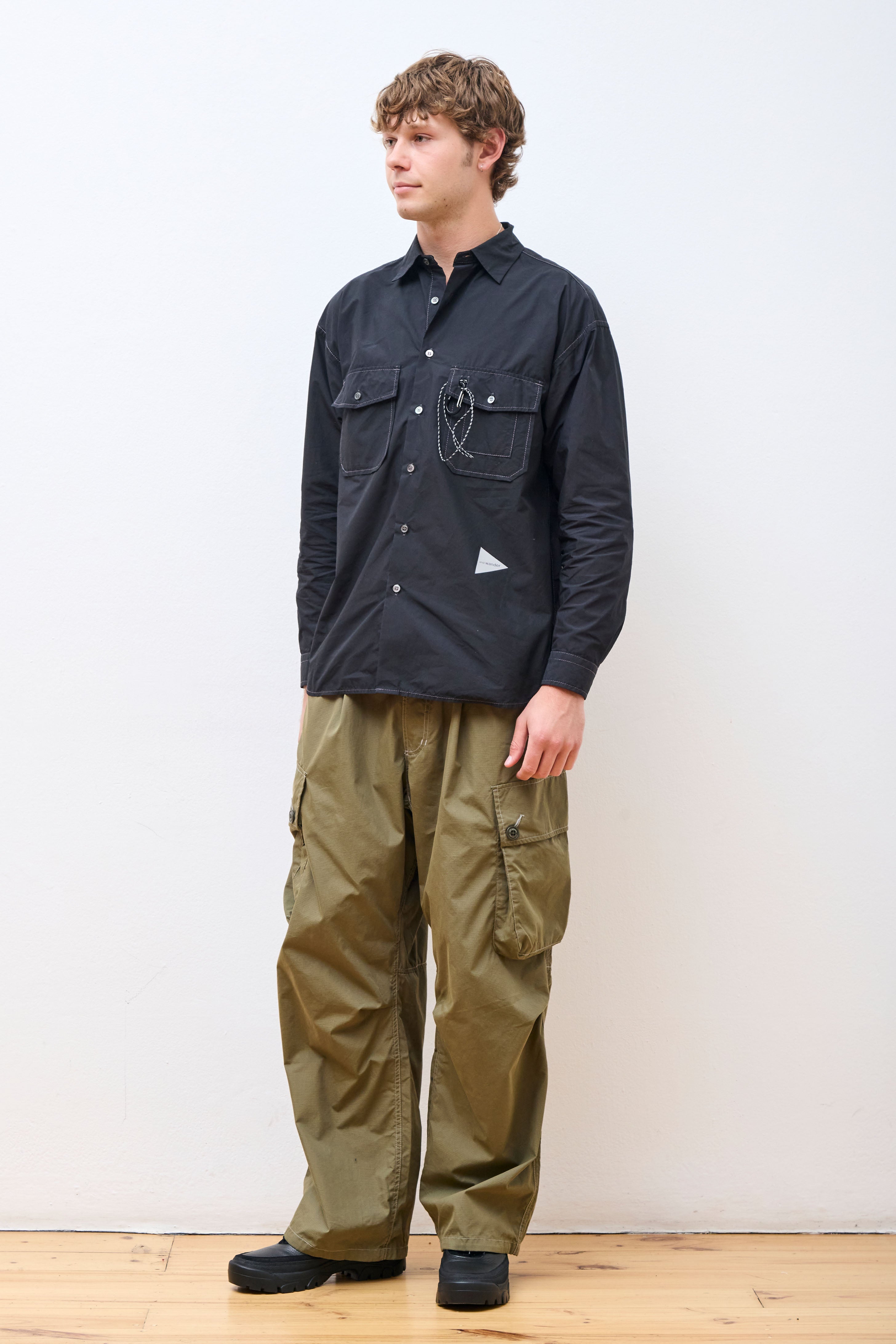 AW Military Wide Pant Khaki