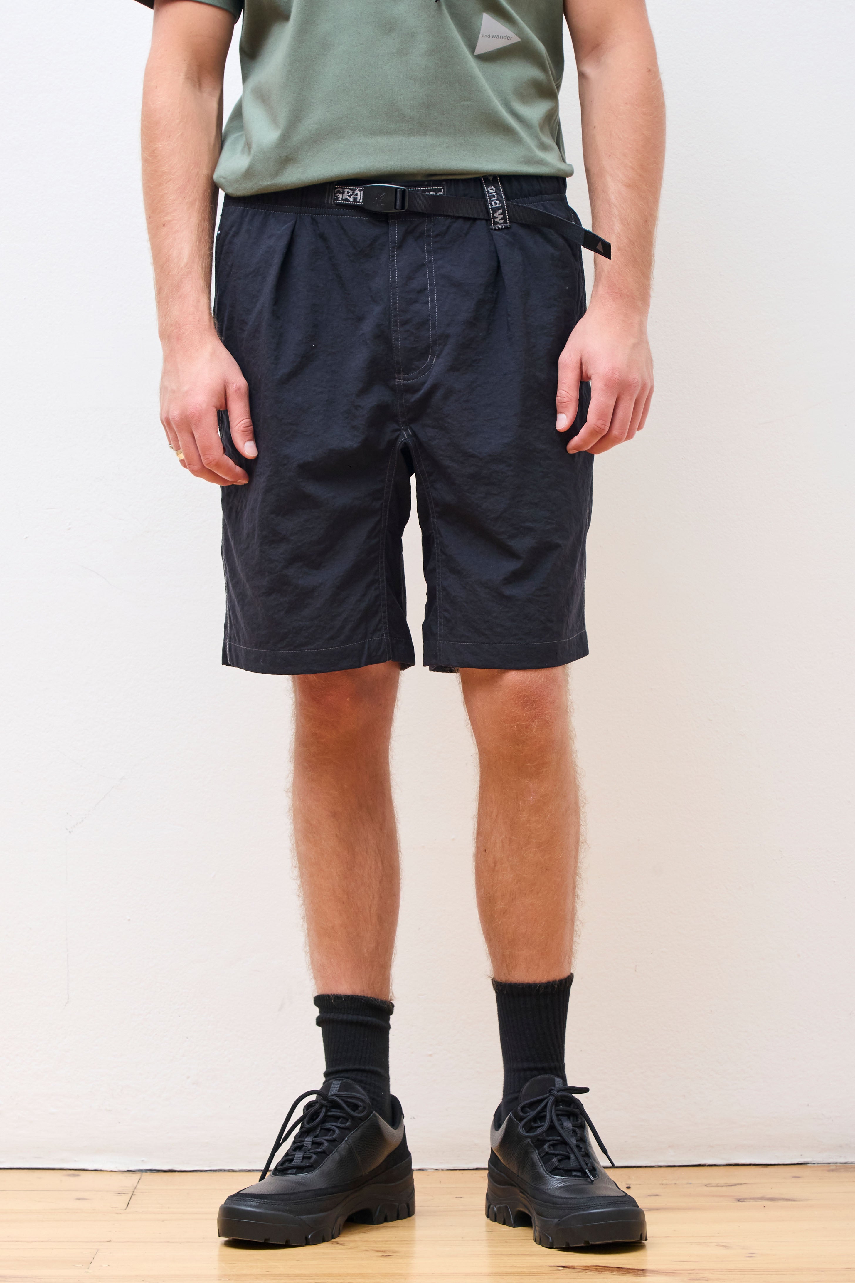 AW Nylon G-Short Black