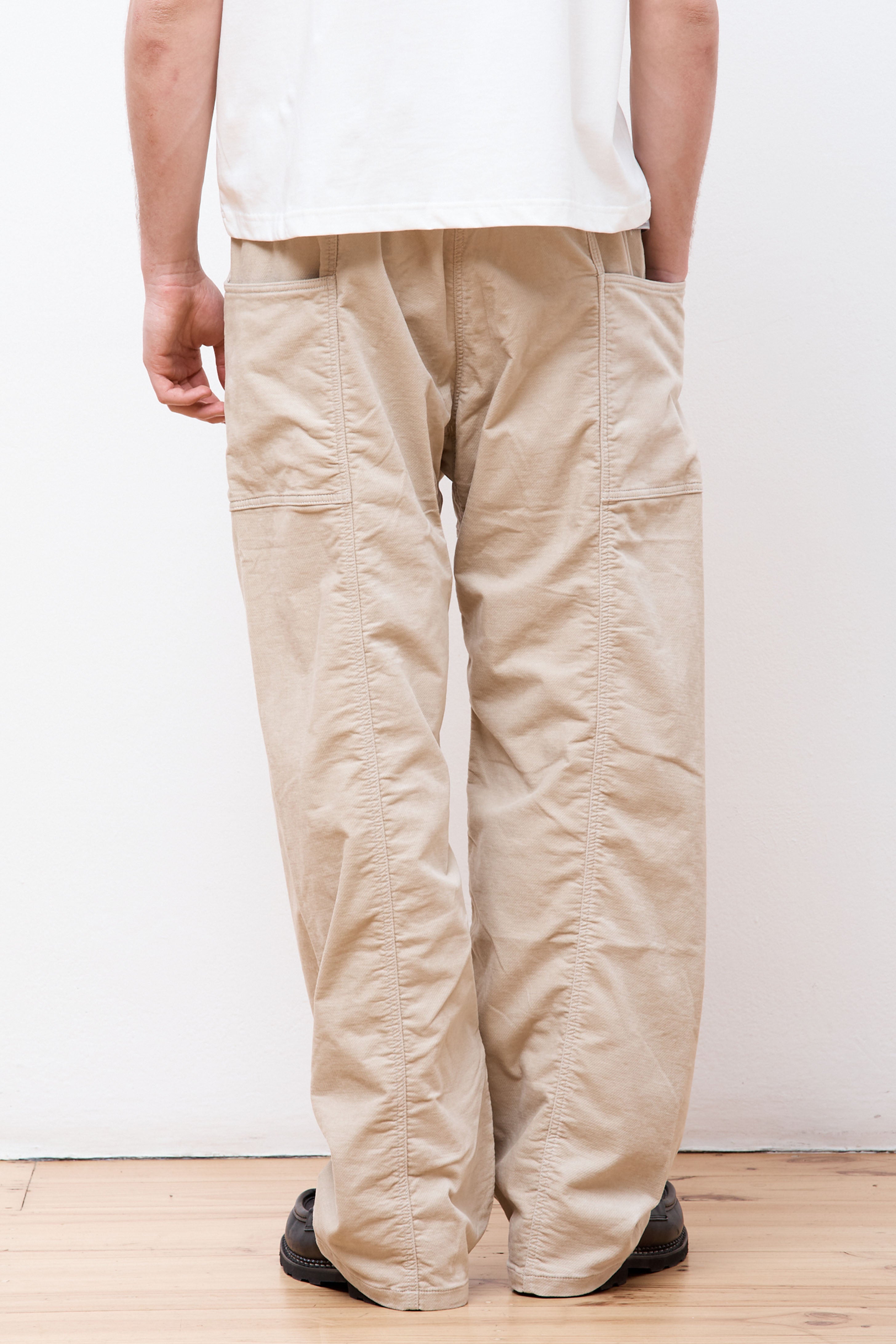 AW JQ Tape Corduroy Gadget Pant Beige